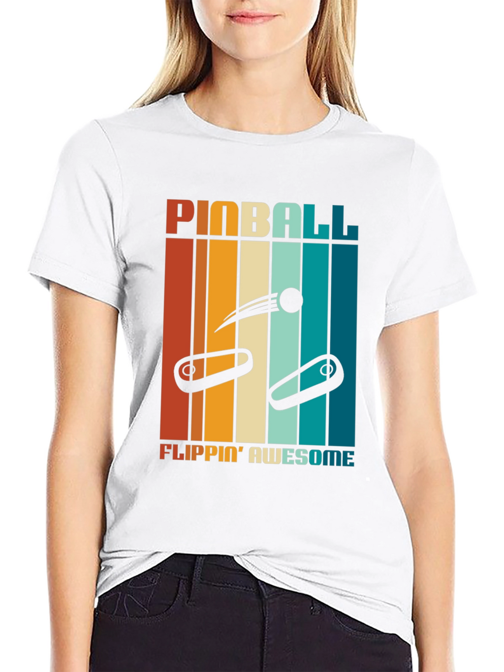 Pinball Flippin Awesome Graphic Tee