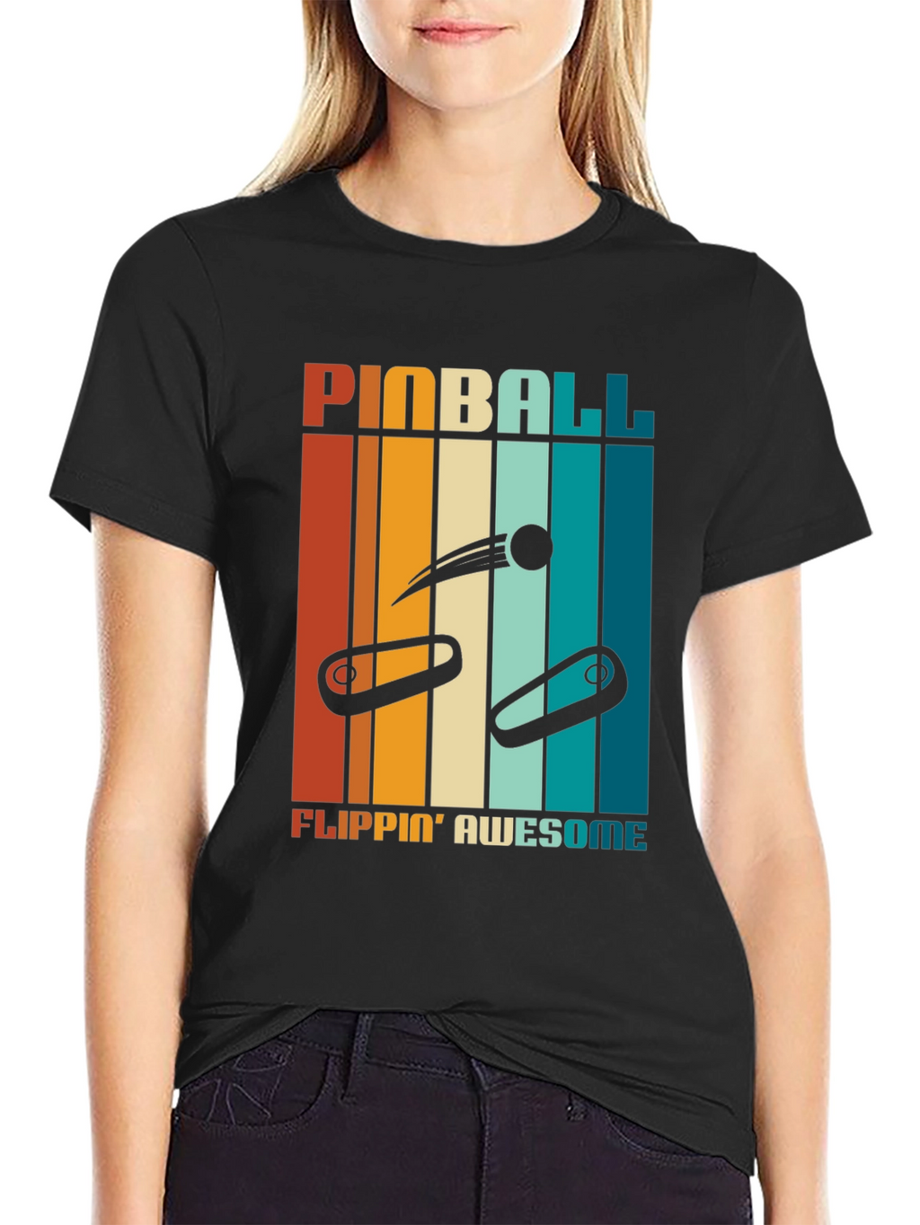 Pinball Flippin Awesome Graphic Tee
