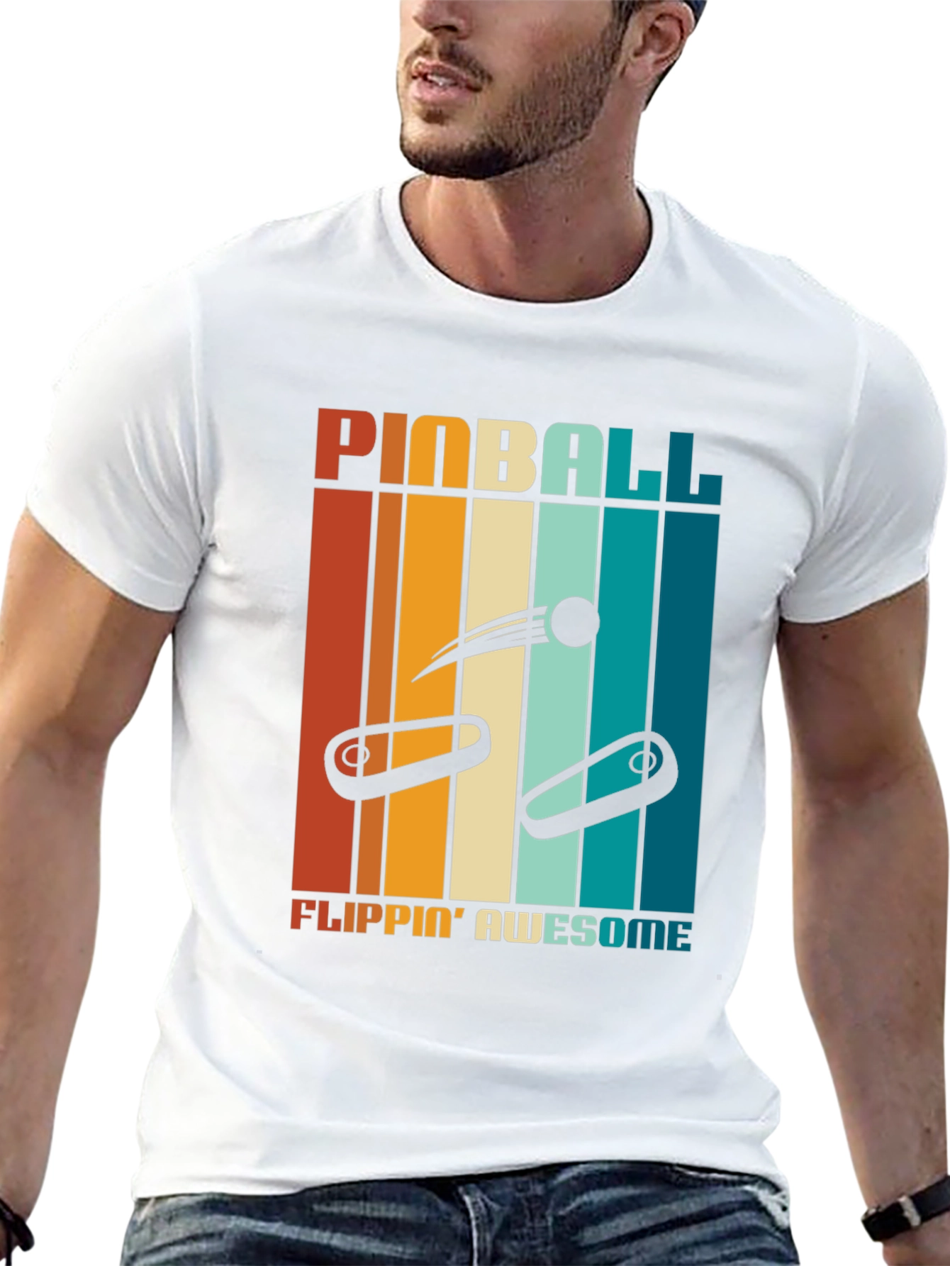 Pinball Flippin Awesome Graphic Tee