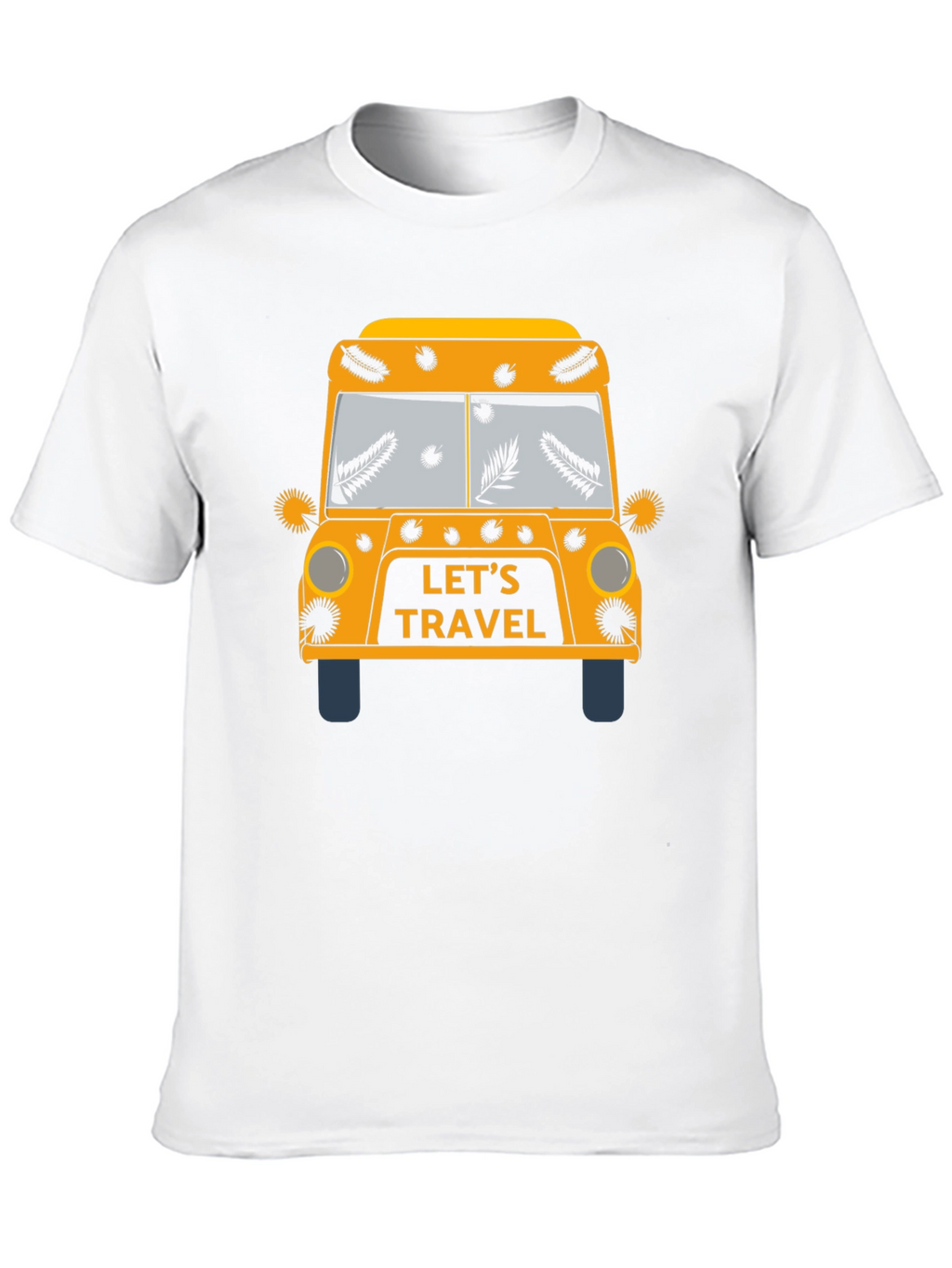Lets Travel Graphic Tee - Adventure Awaits!