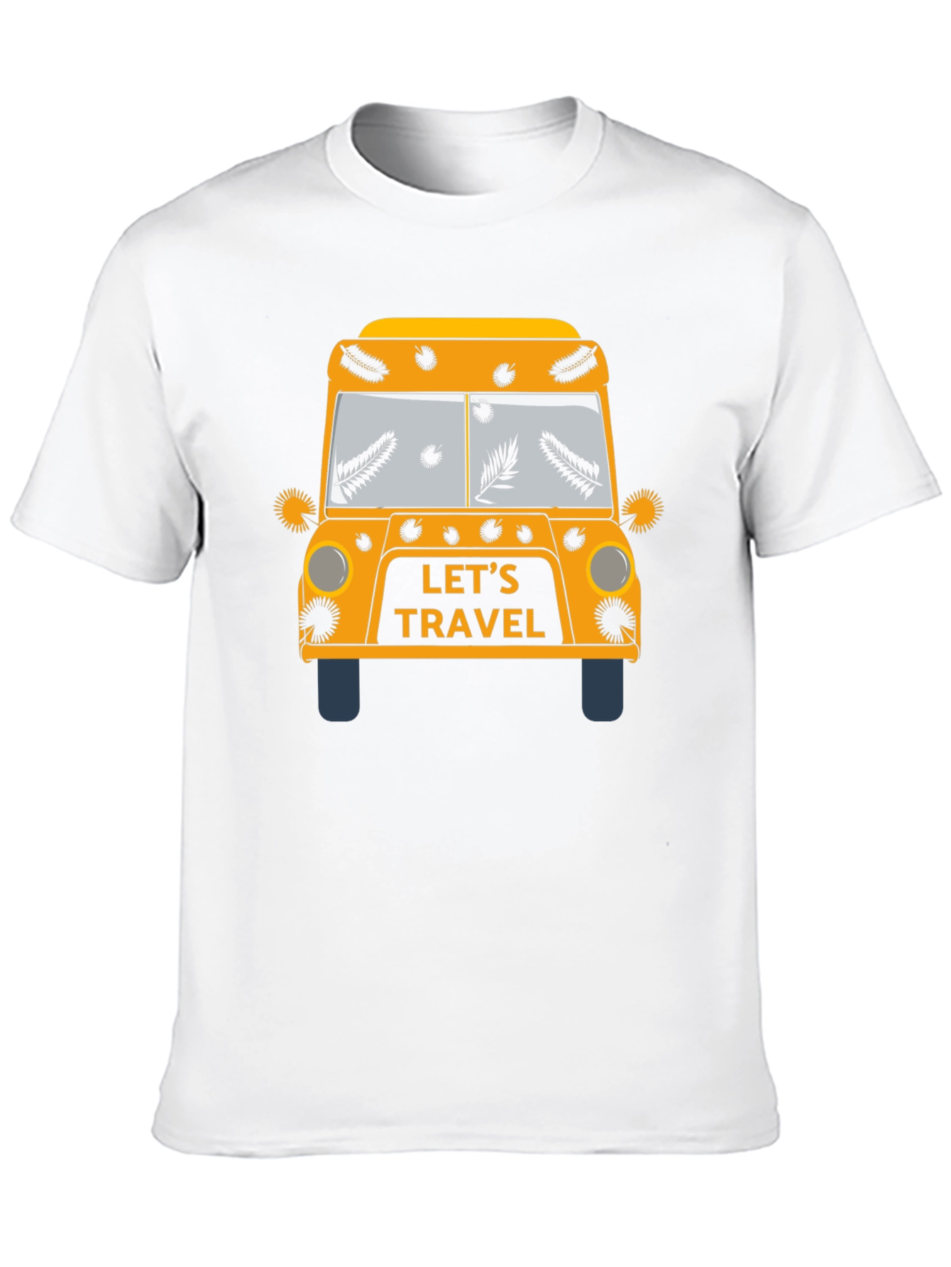 Lets Travel Graphic Tee - Adventure Awaits!