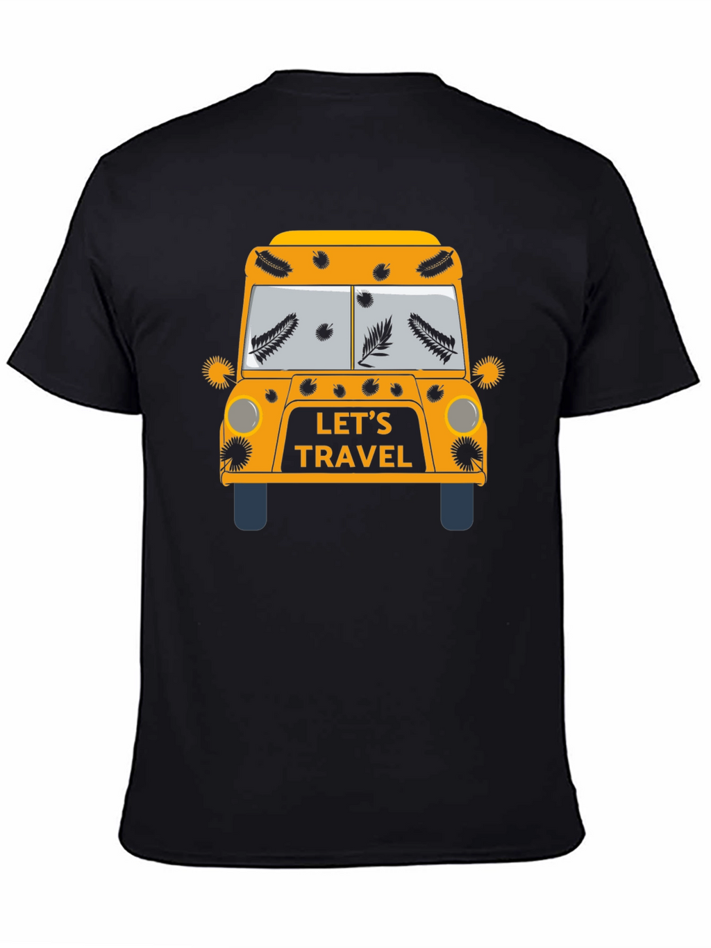 Lets Travel Graphic Tee - Adventure Awaits!