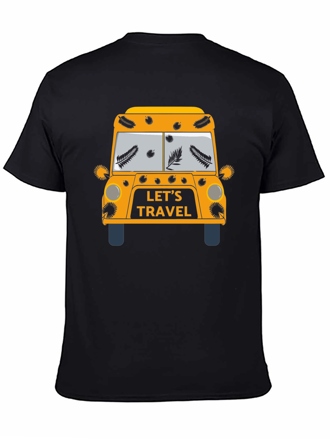 Lets Travel Graphic Tee - Adventure Awaits!