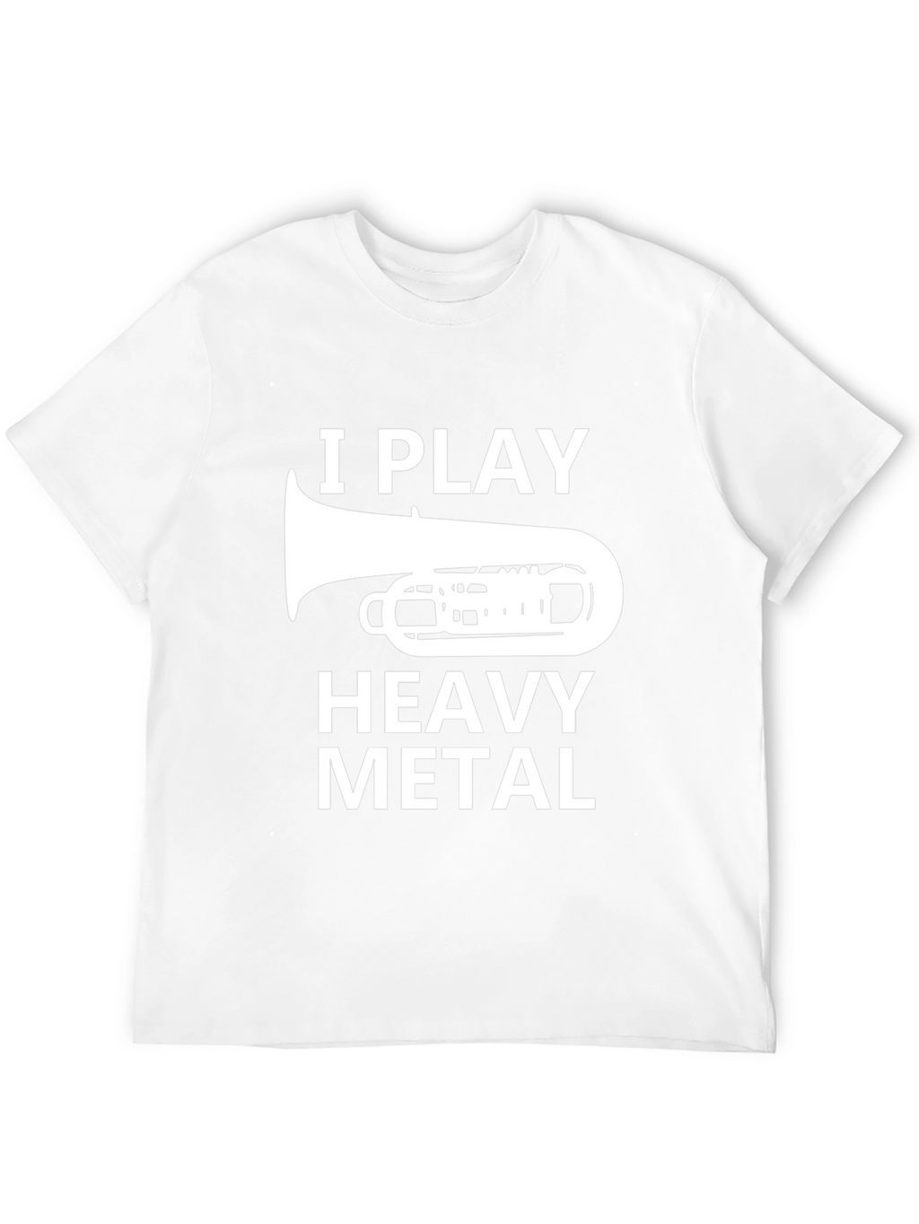 I Play Heavy Metal T-Shirt - Funny Band Tee