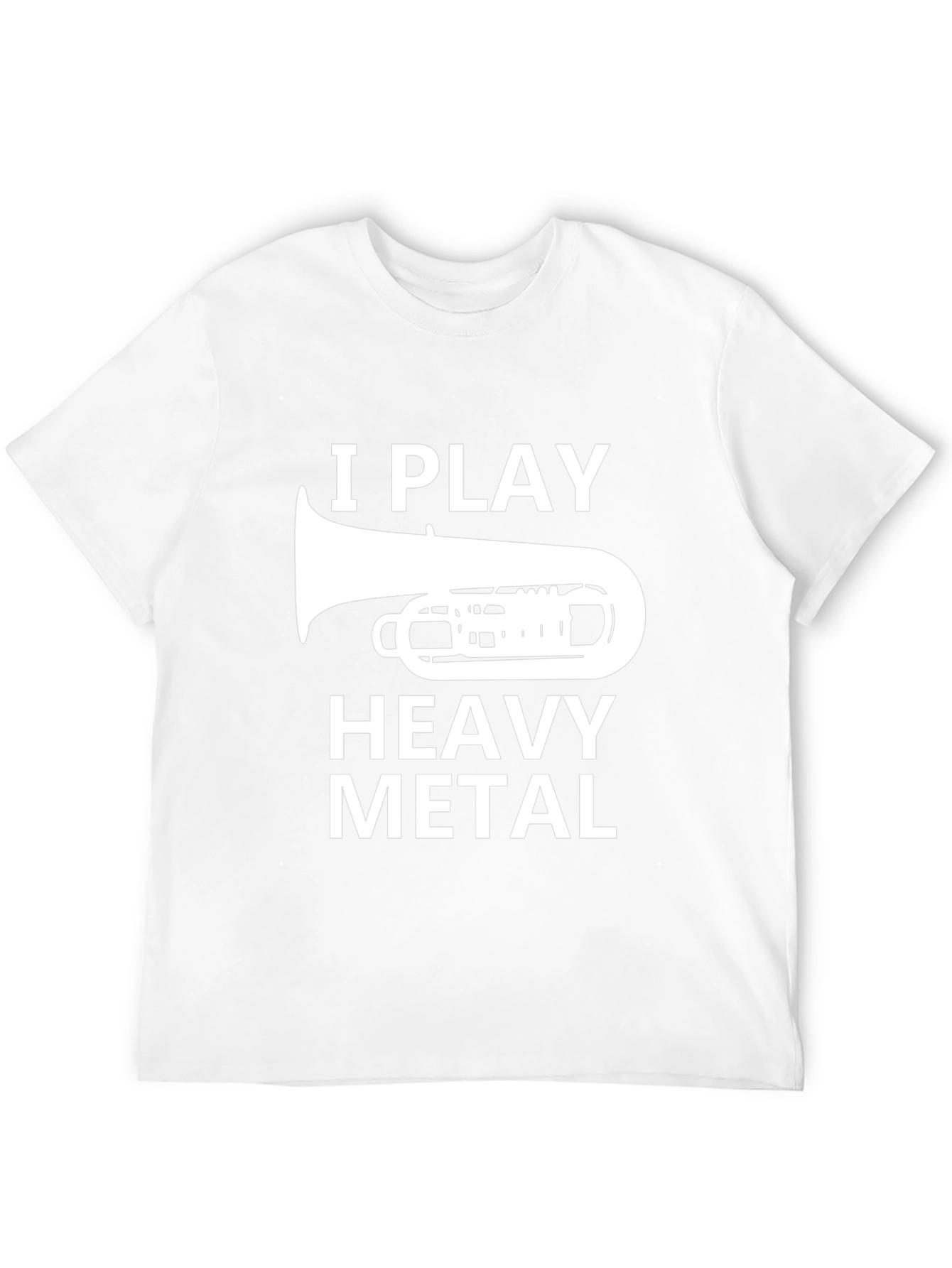 I Play Heavy Metal T-Shirt - Funny Band Tee