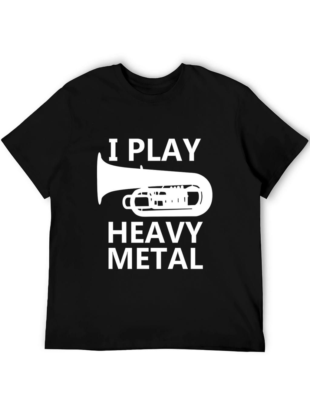 I Play Heavy Metal T-Shirt - Funny Band Tee