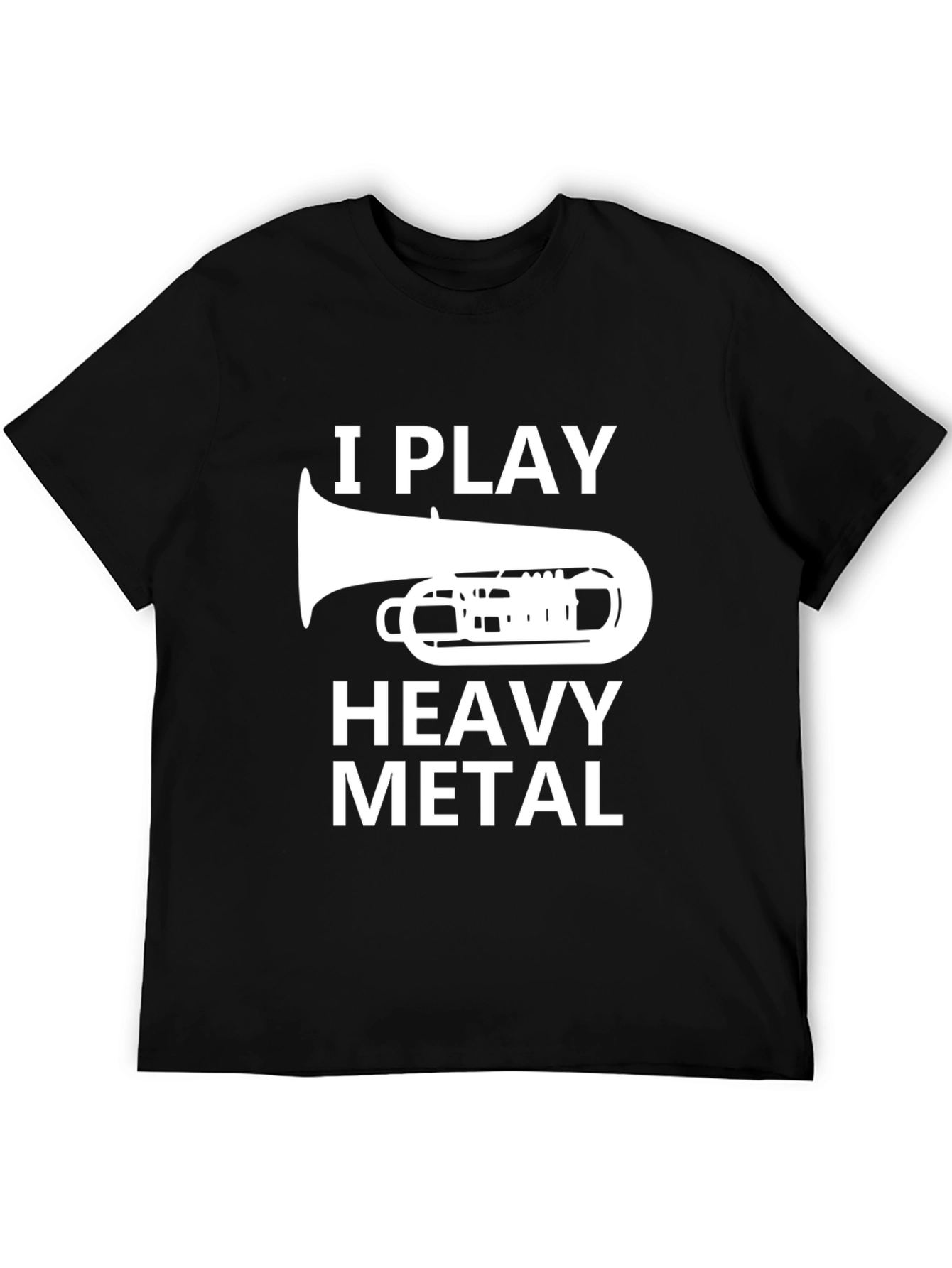 I Play Heavy Metal T-Shirt - Funny Band Tee