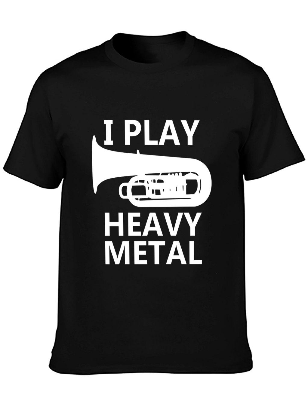 I Play Heavy Metal T-Shirt - Funny Band Tee