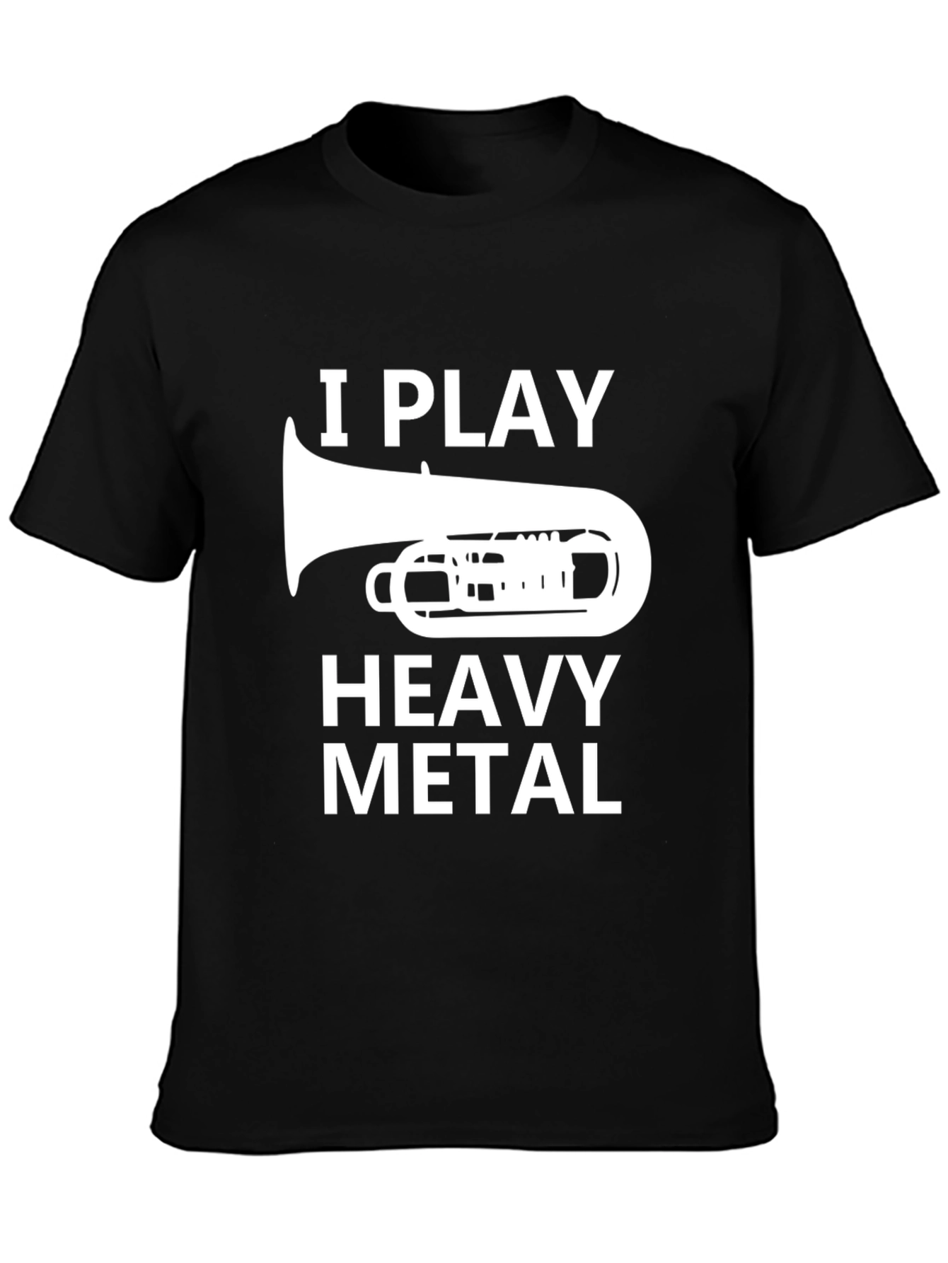 I Play Heavy Metal T-Shirt - Funny Band Tee