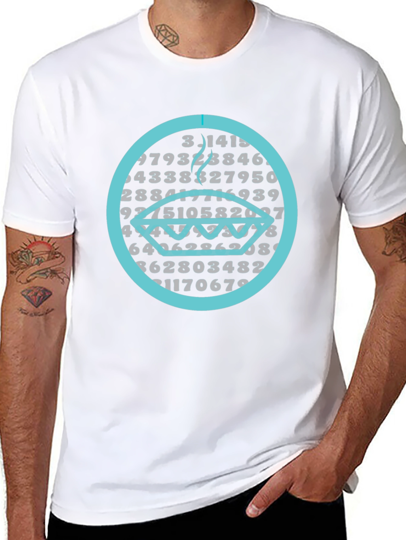 Pi Day T-Shirt Math Geek Pie Number Shirt