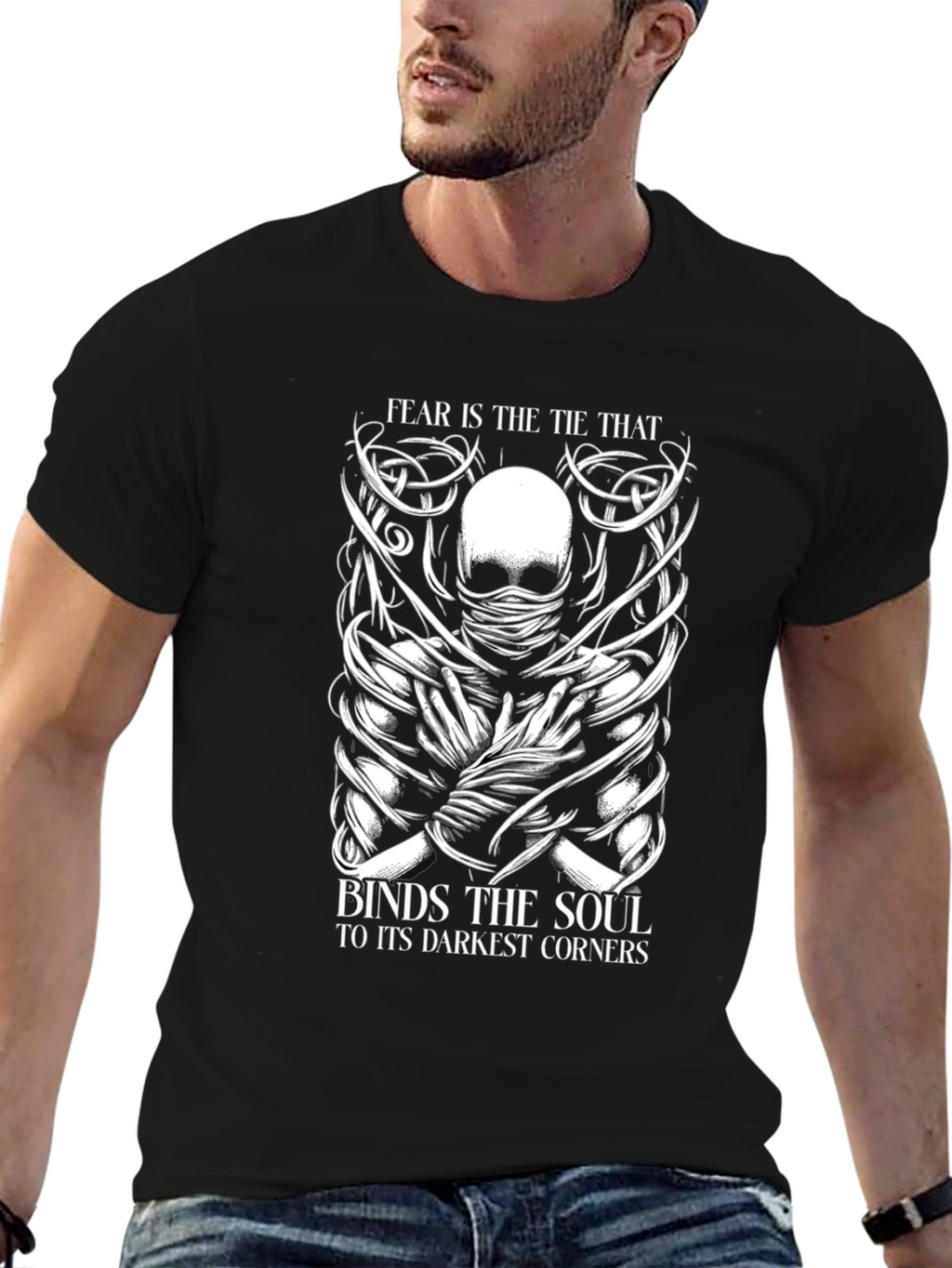 Fear Binds the Soul Graphic T-Shirt