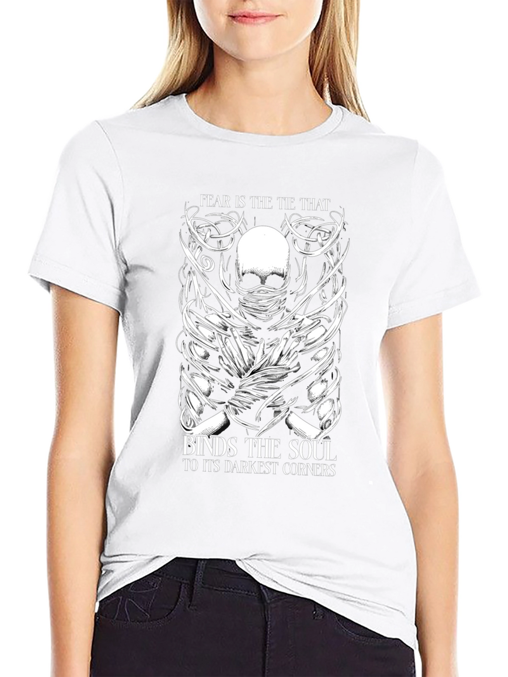 Fear Binds the Soul Graphic T-Shirt
