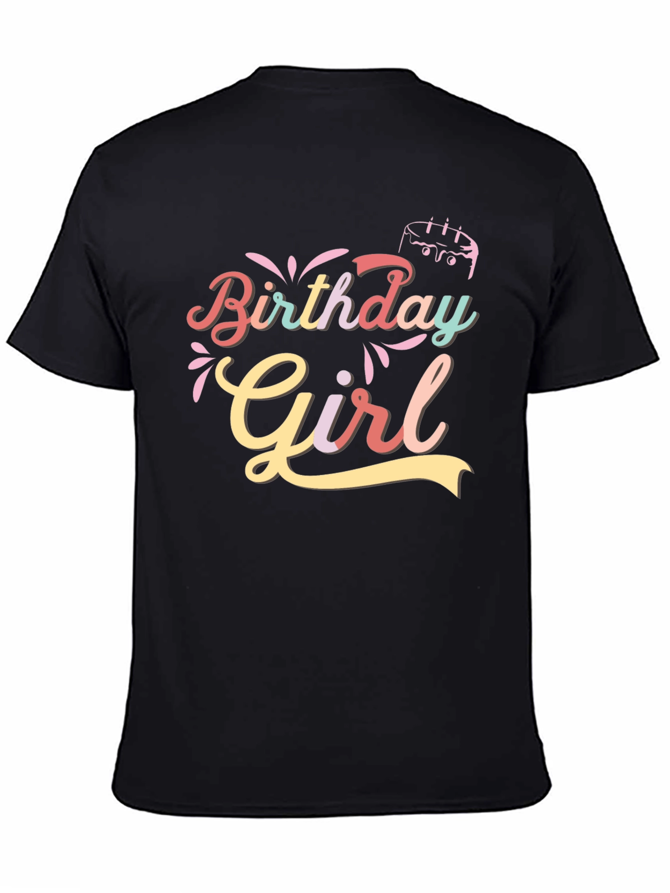 Birthday Girl Graphic Tee - Stylish Party Shirt