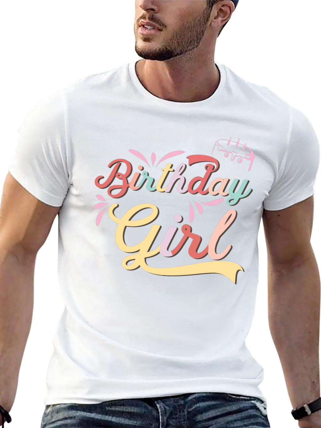 Birthday Girl Graphic Tee - Stylish Party Shirt