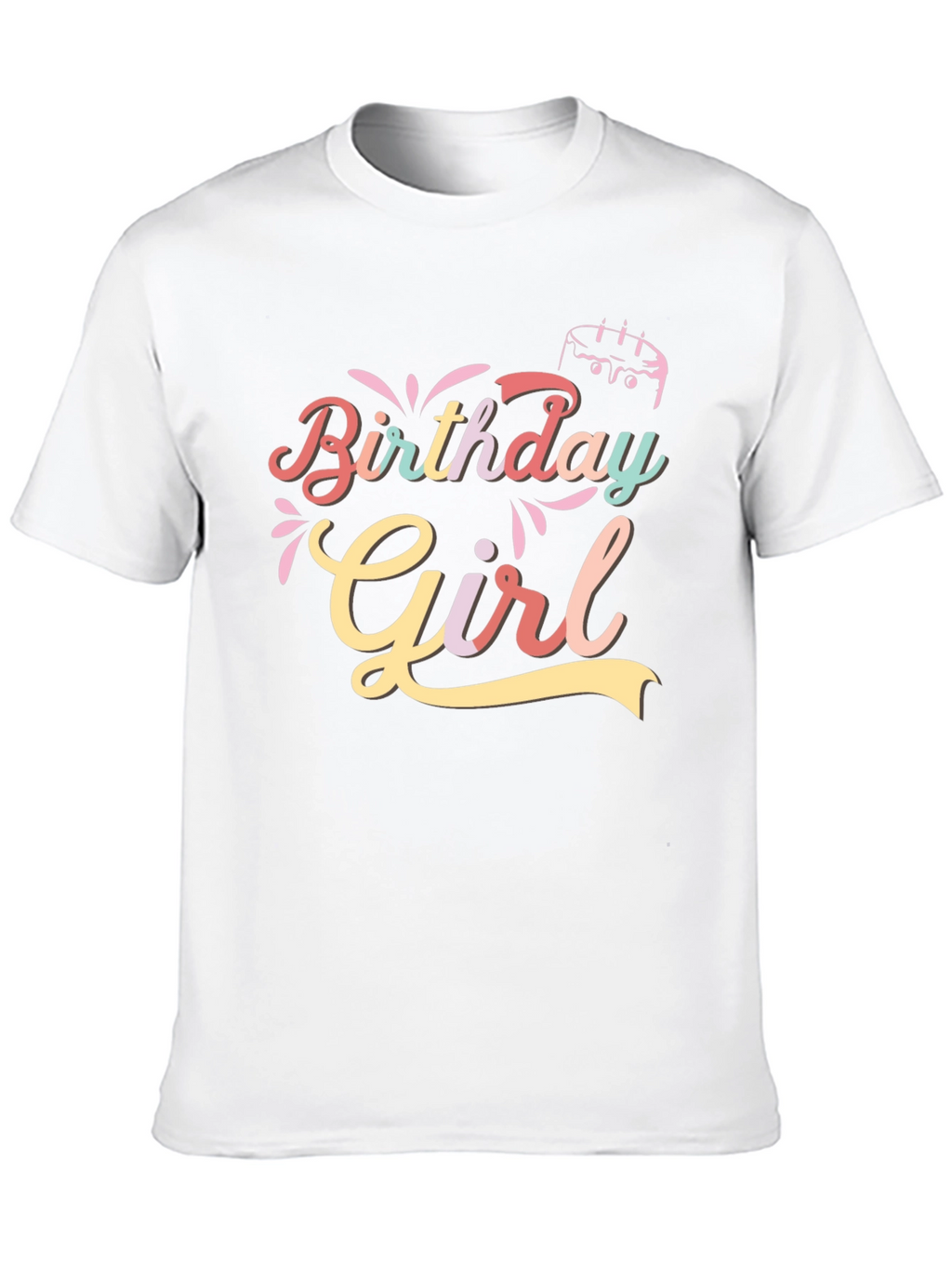 Birthday Girl Graphic Tee - Stylish Party Shirt