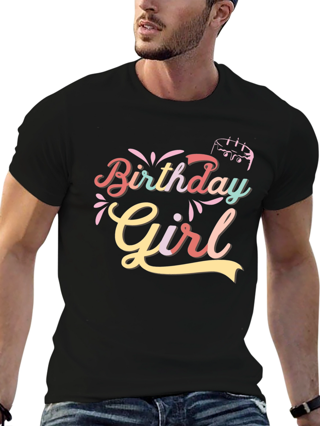 Birthday Girl Graphic Tee - Stylish Party Shirt
