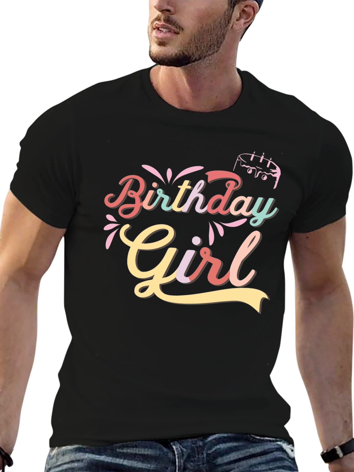 Birthday Girl Graphic Tee - Stylish Party Shirt
