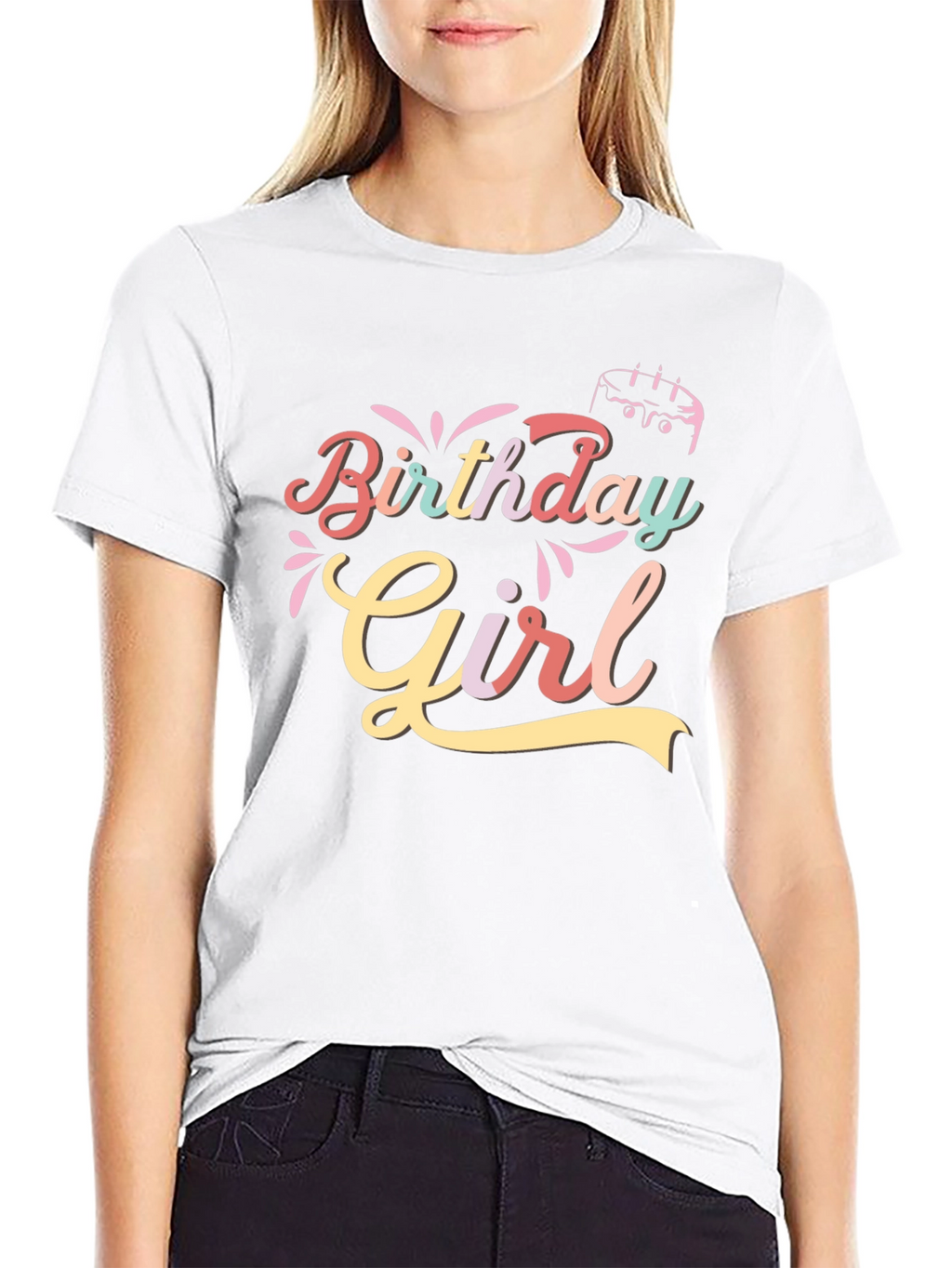 Birthday Girl Graphic Tee - Stylish Party Shirt