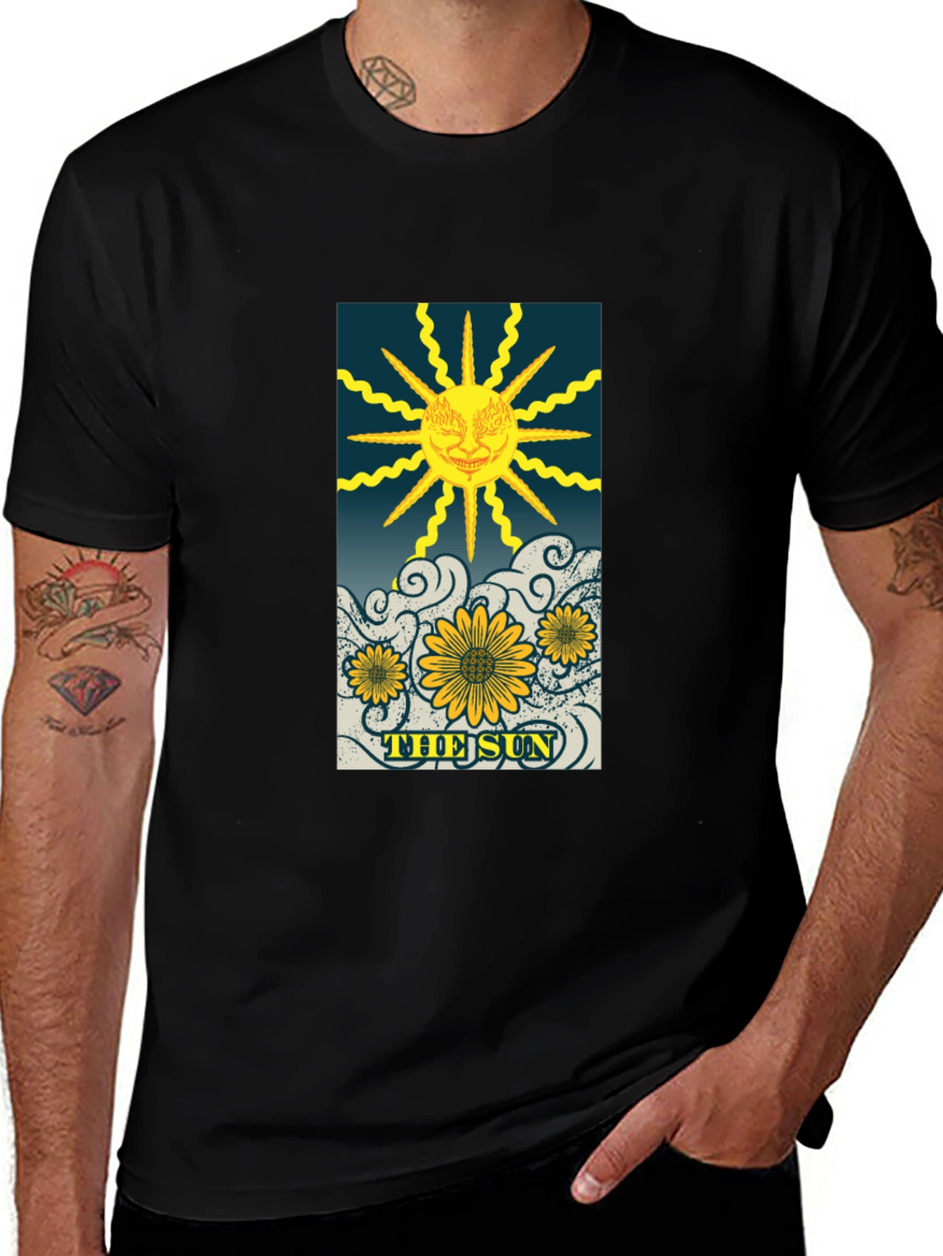The Sun Tarot Card T-Shirt