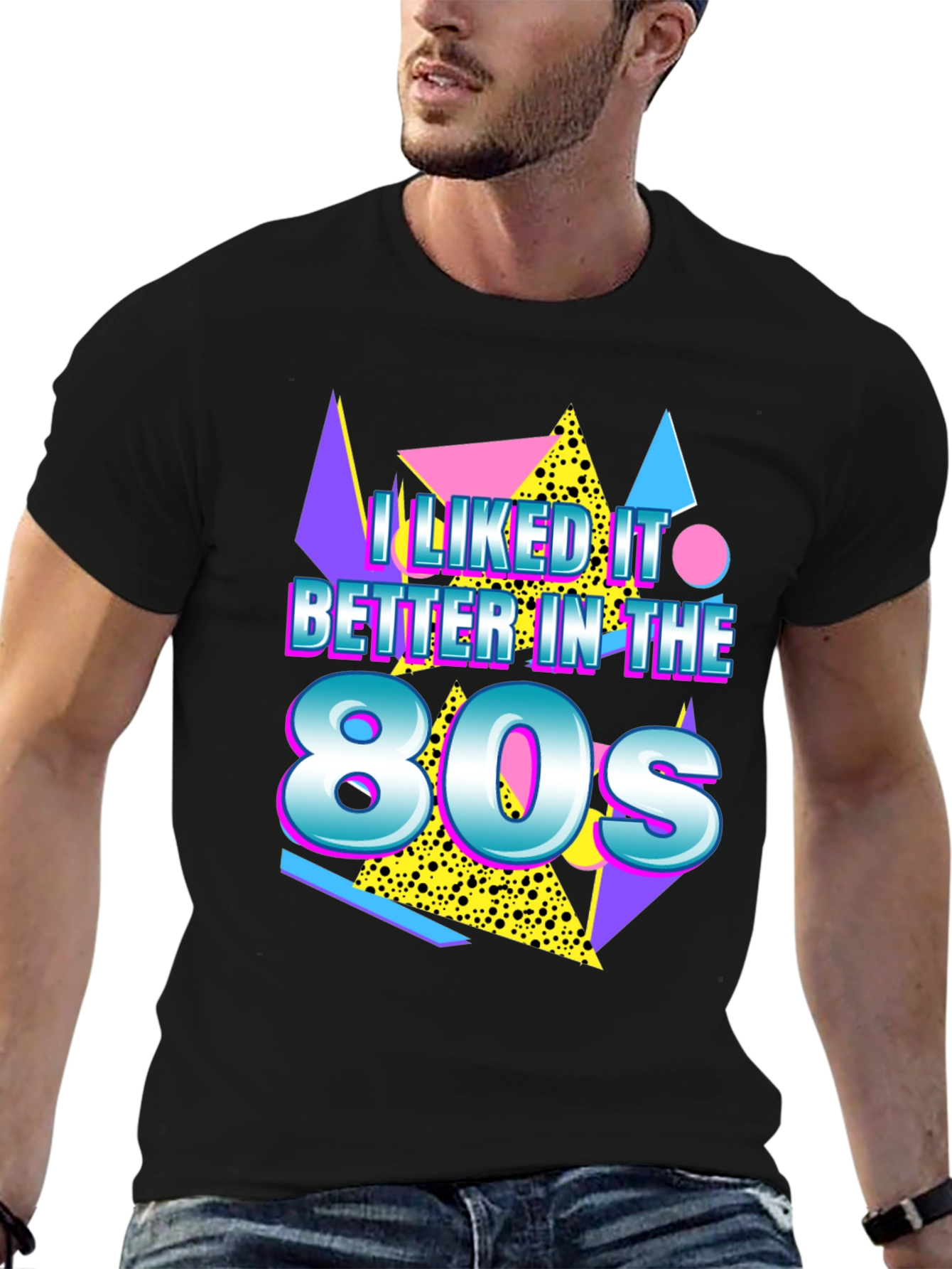 I Liked It Better In The 80s Retro Graphic T-Shirt