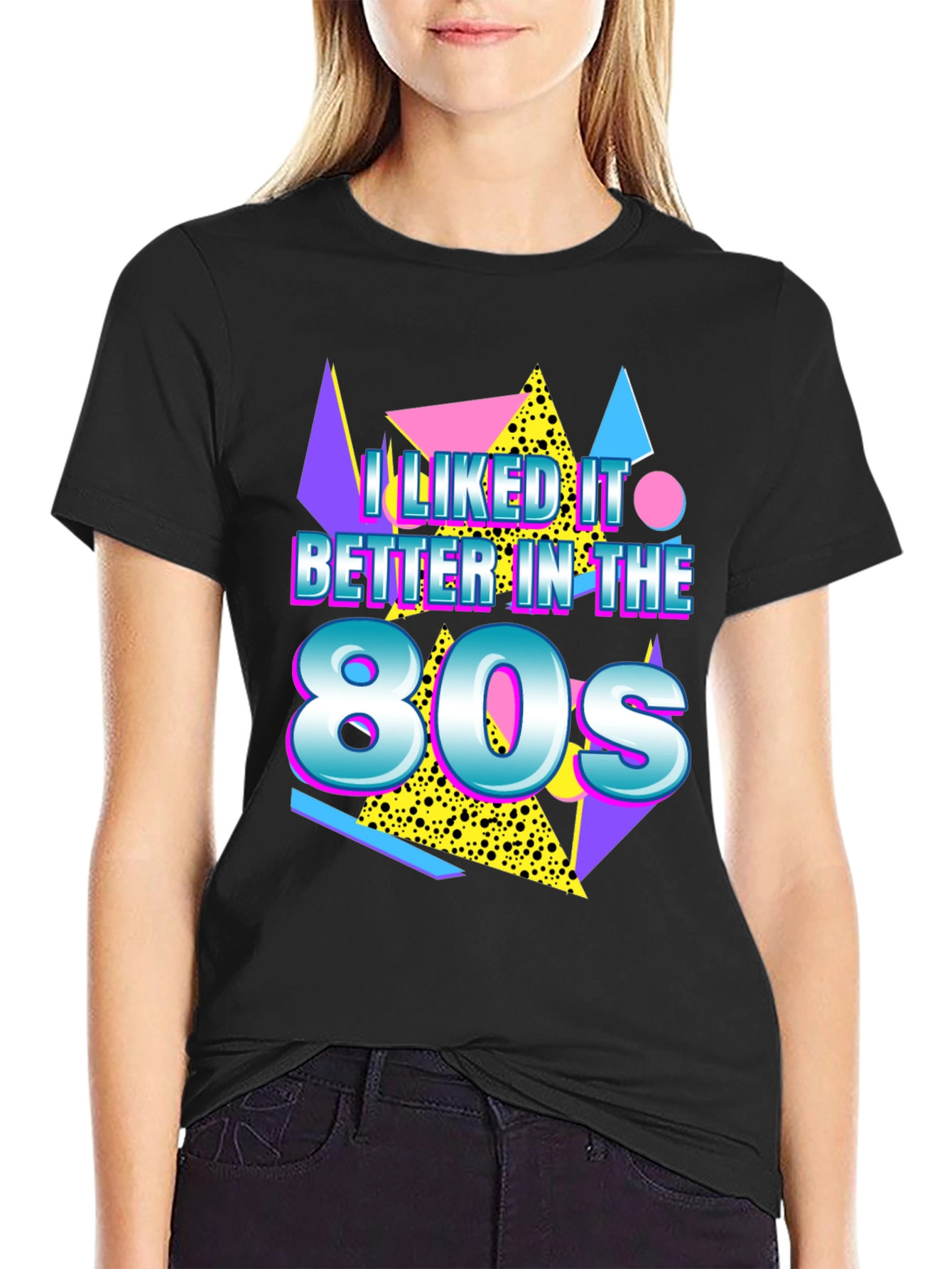 I Liked It Better In The 80s Retro Graphic T-Shirt