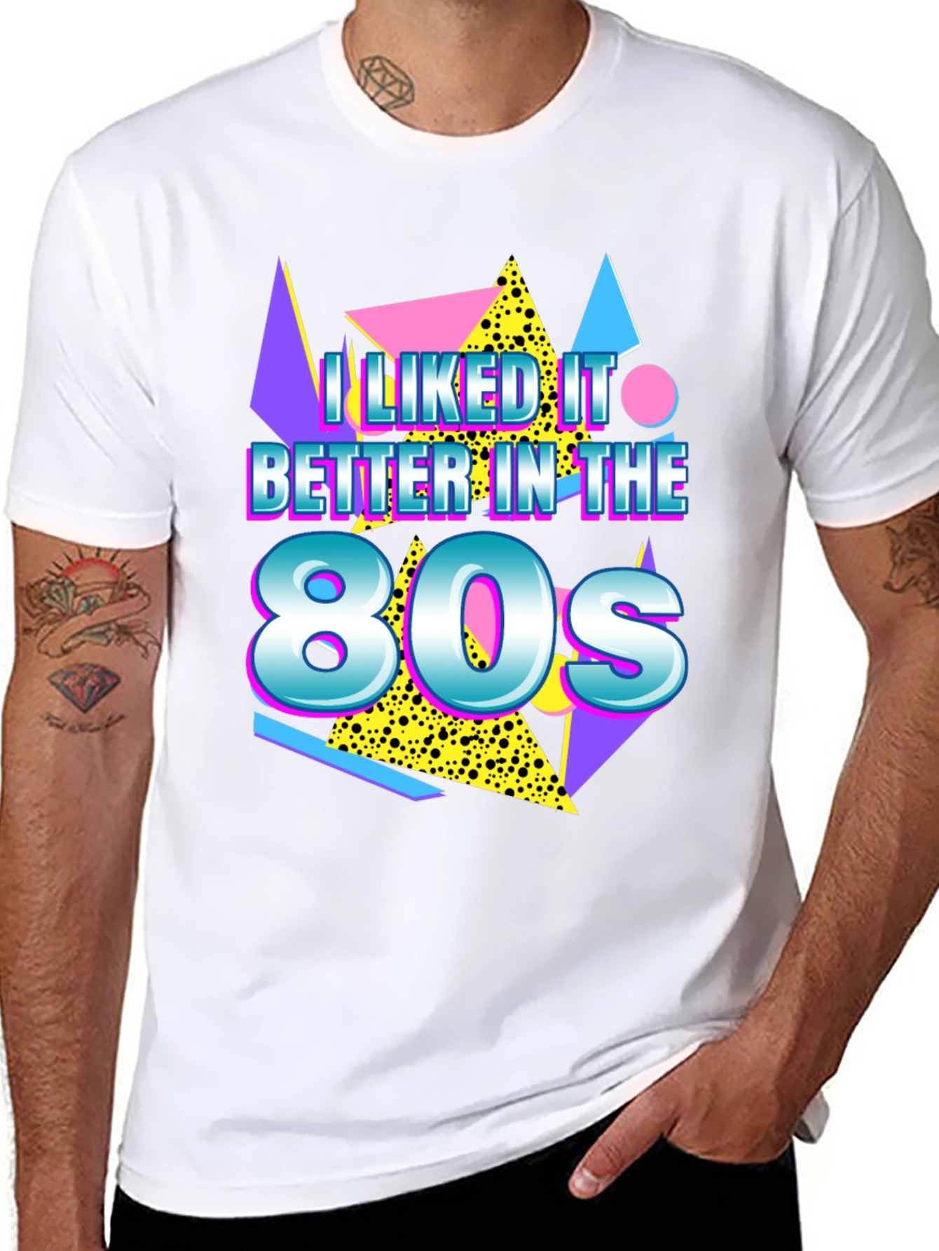 I Liked It Better In The 80s Retro Graphic T-Shirt