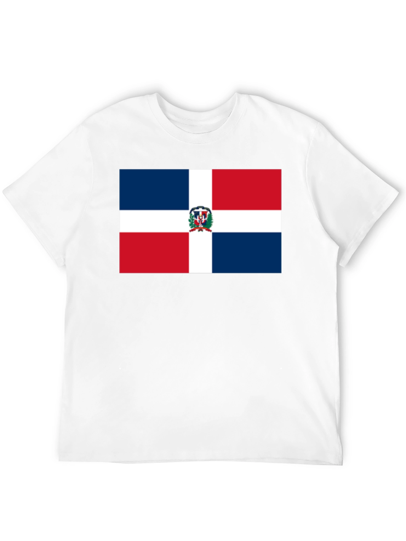 Dominican Republic Flag Graphic Tee