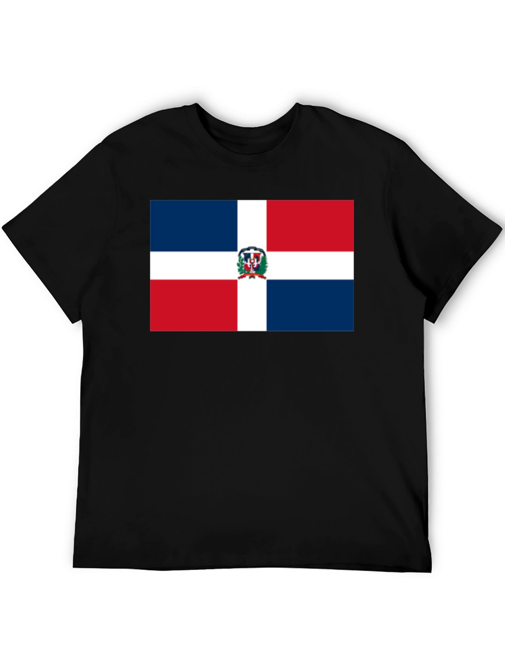 Dominican Republic Flag Graphic Tee