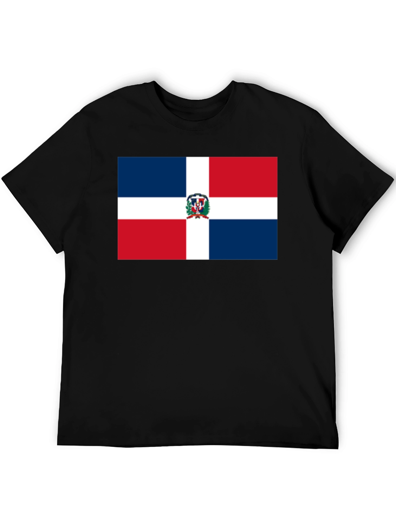 Dominican Republic Flag Graphic Tee