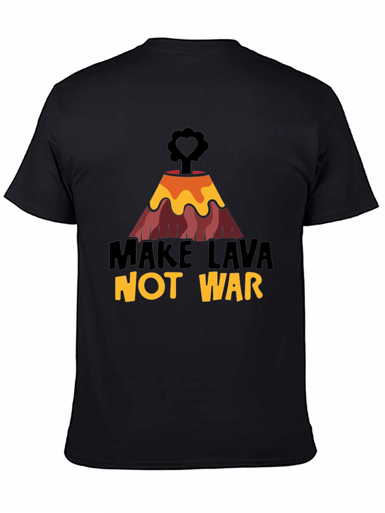 Make Lava Not War Graphic Tee