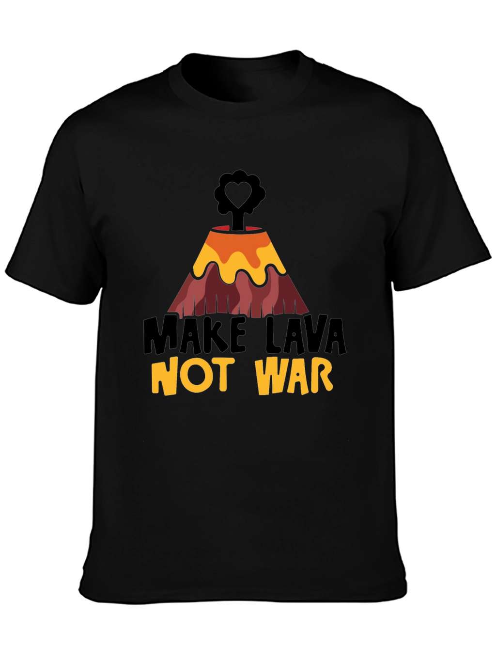 Make Lava Not War Graphic Tee