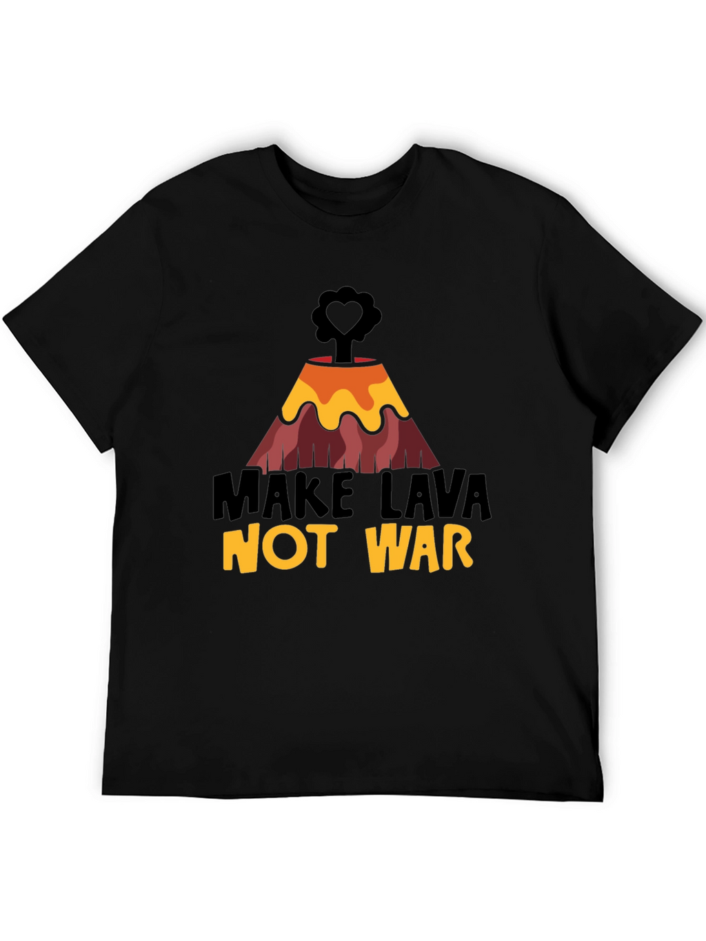 Make Lava Not War Graphic Tee