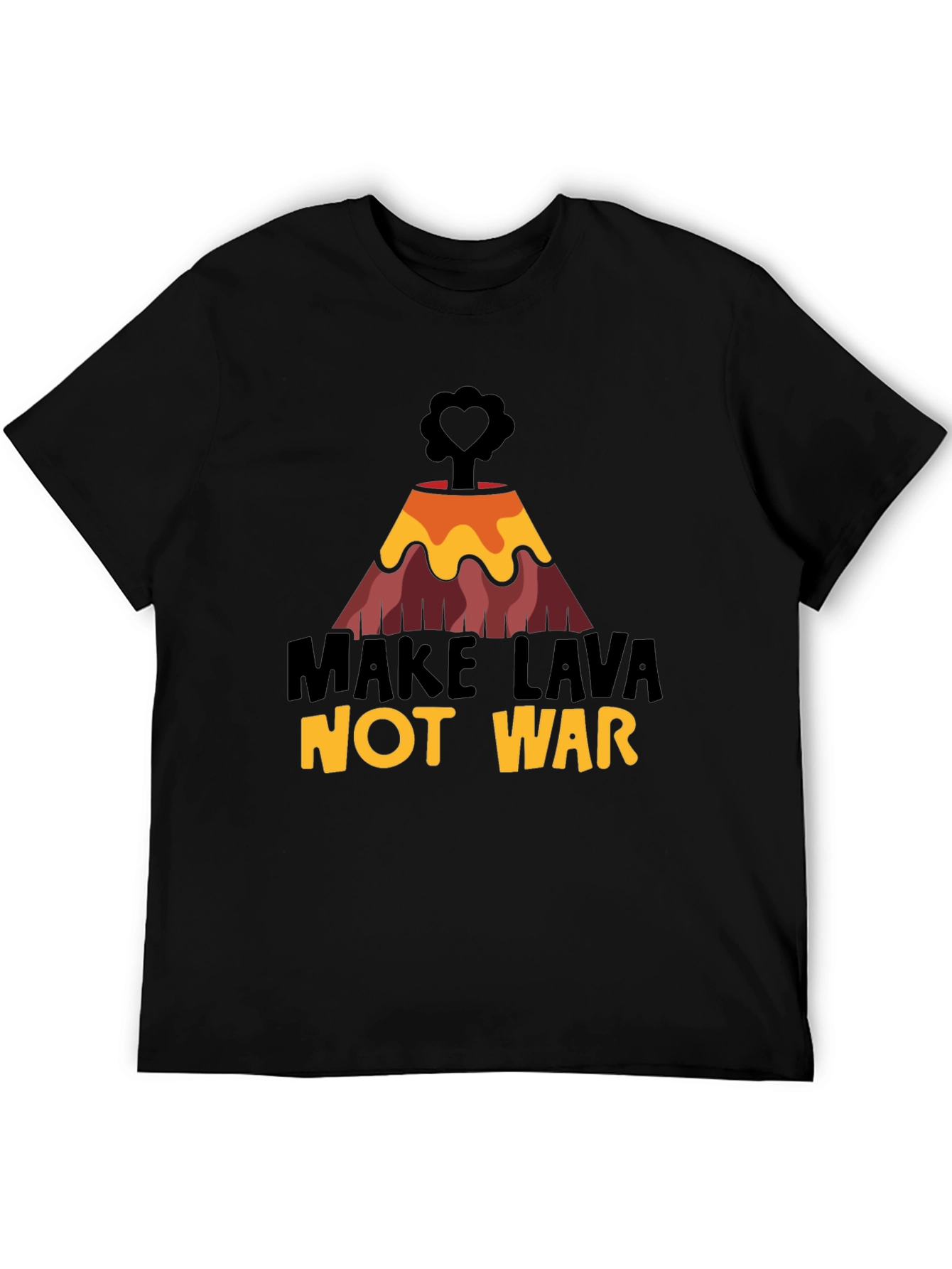 Make Lava Not War Graphic Tee