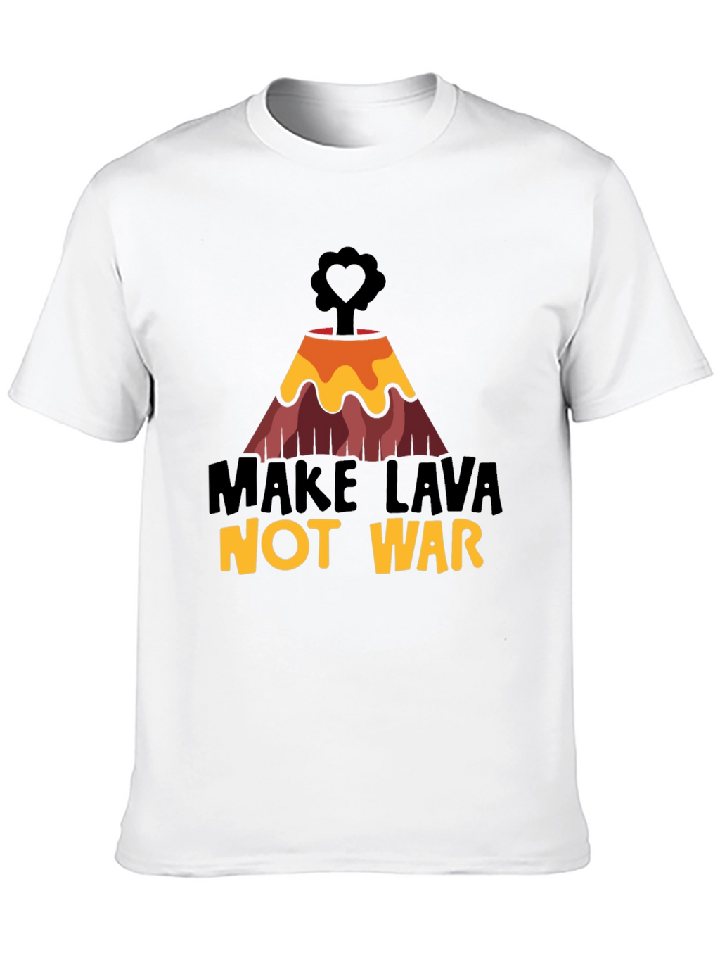 Make Lava Not War Graphic Tee