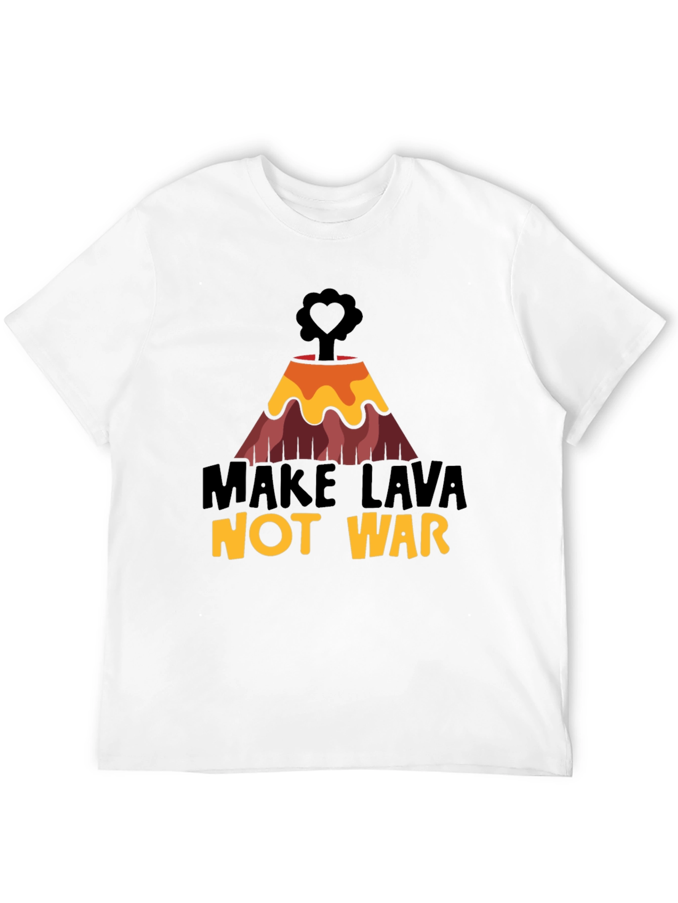 Make Lava Not War Graphic Tee