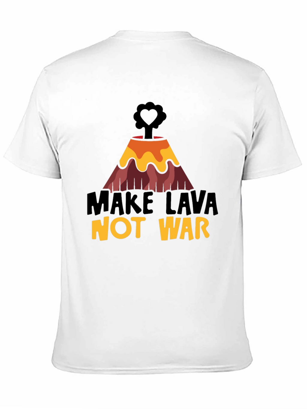 Make Lava Not War Graphic Tee