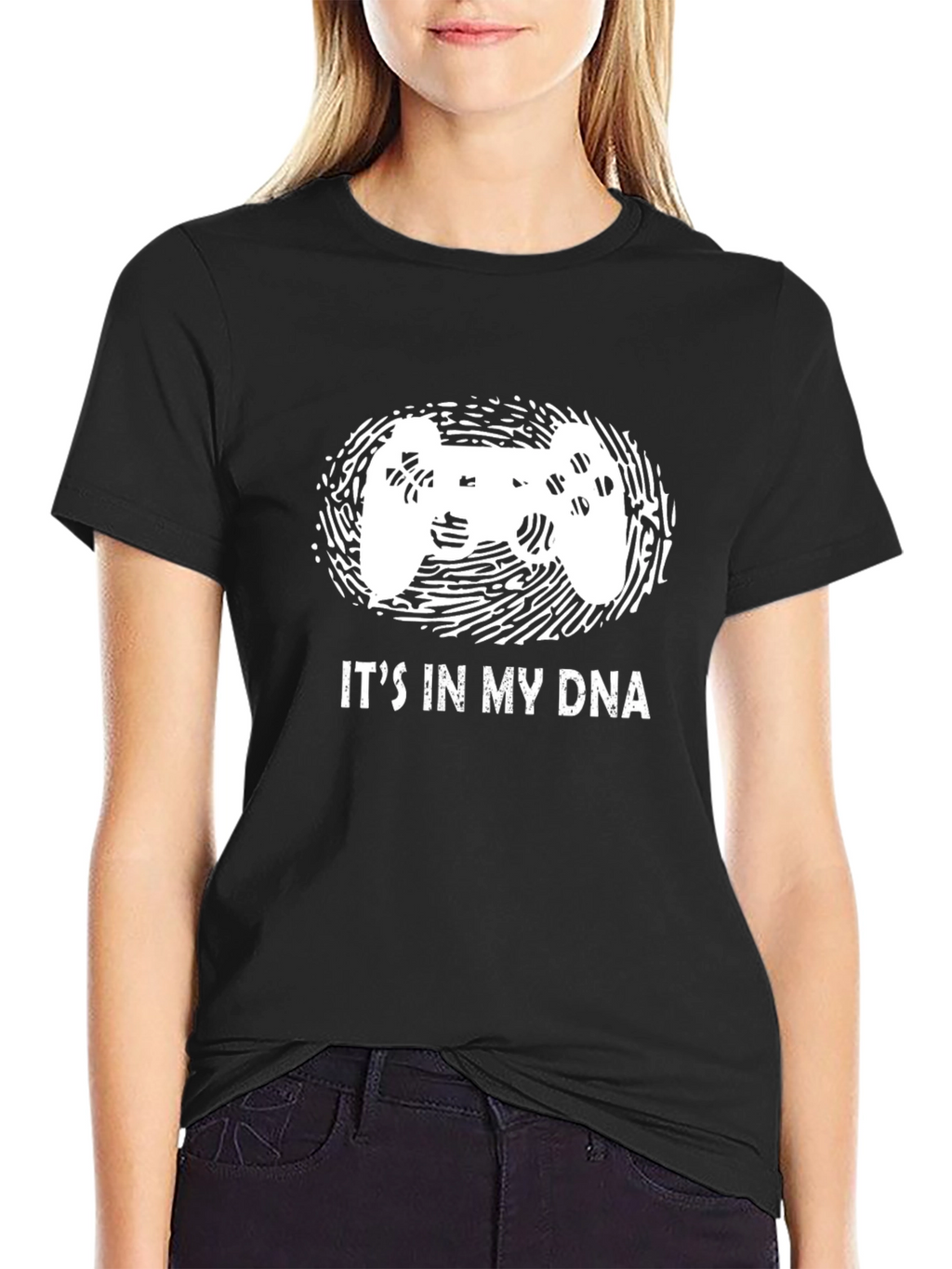 Gamer DNA Black Graphic Tee
