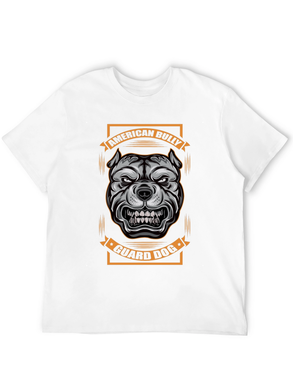 American Bully Guard Dog Graphic Tee - Black
