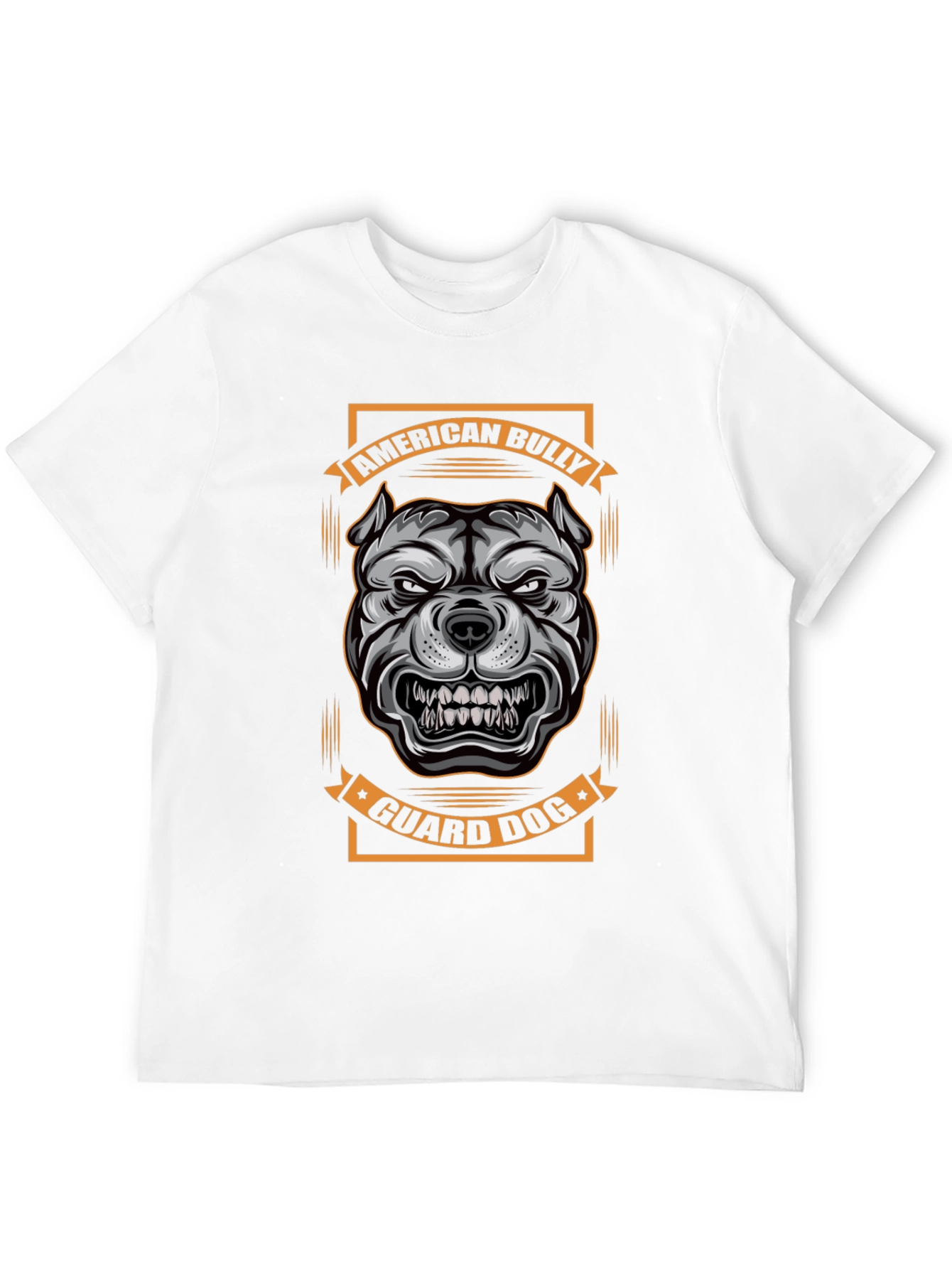 American Bully Guard Dog Graphic Tee - Black