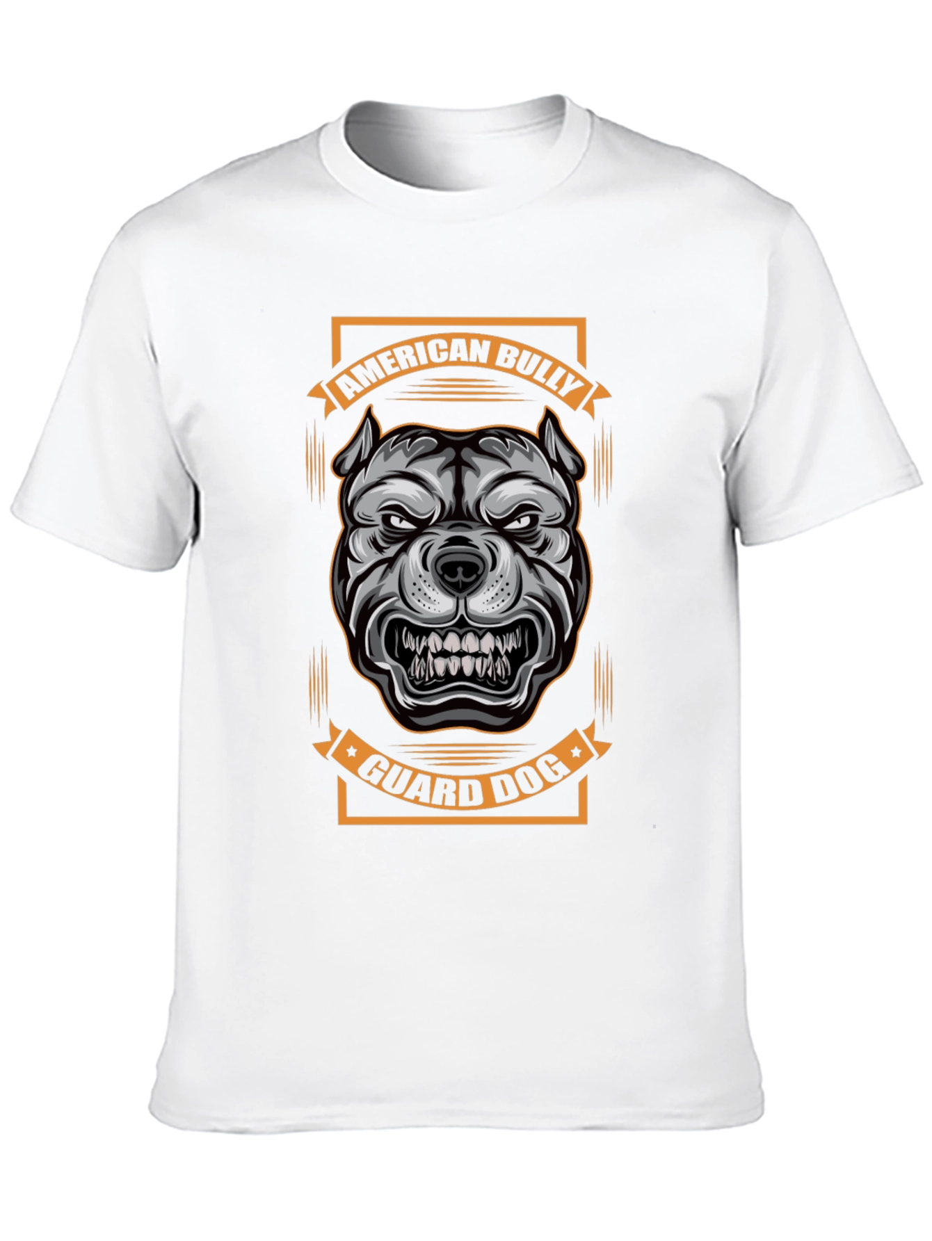 American Bully Guard Dog Graphic Tee - Black