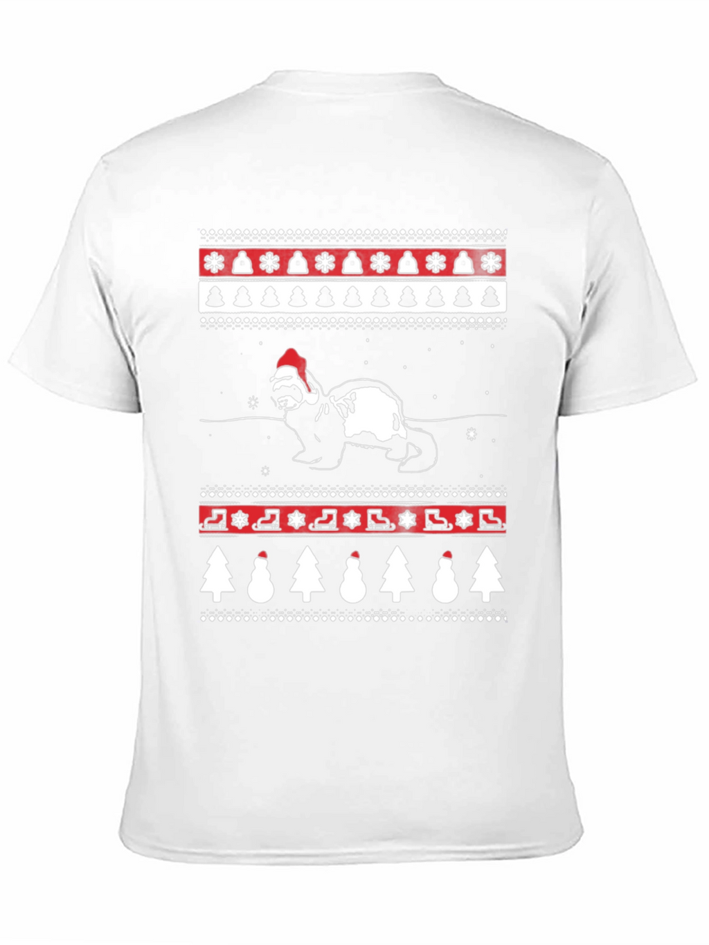Festive Ferret Christmas T-Shirt