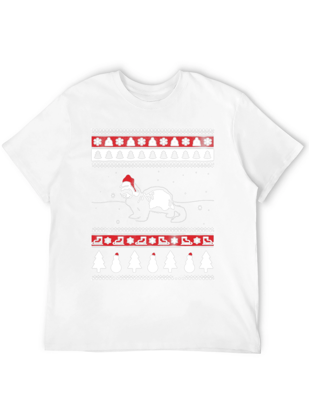 Festive Ferret Christmas T-Shirt