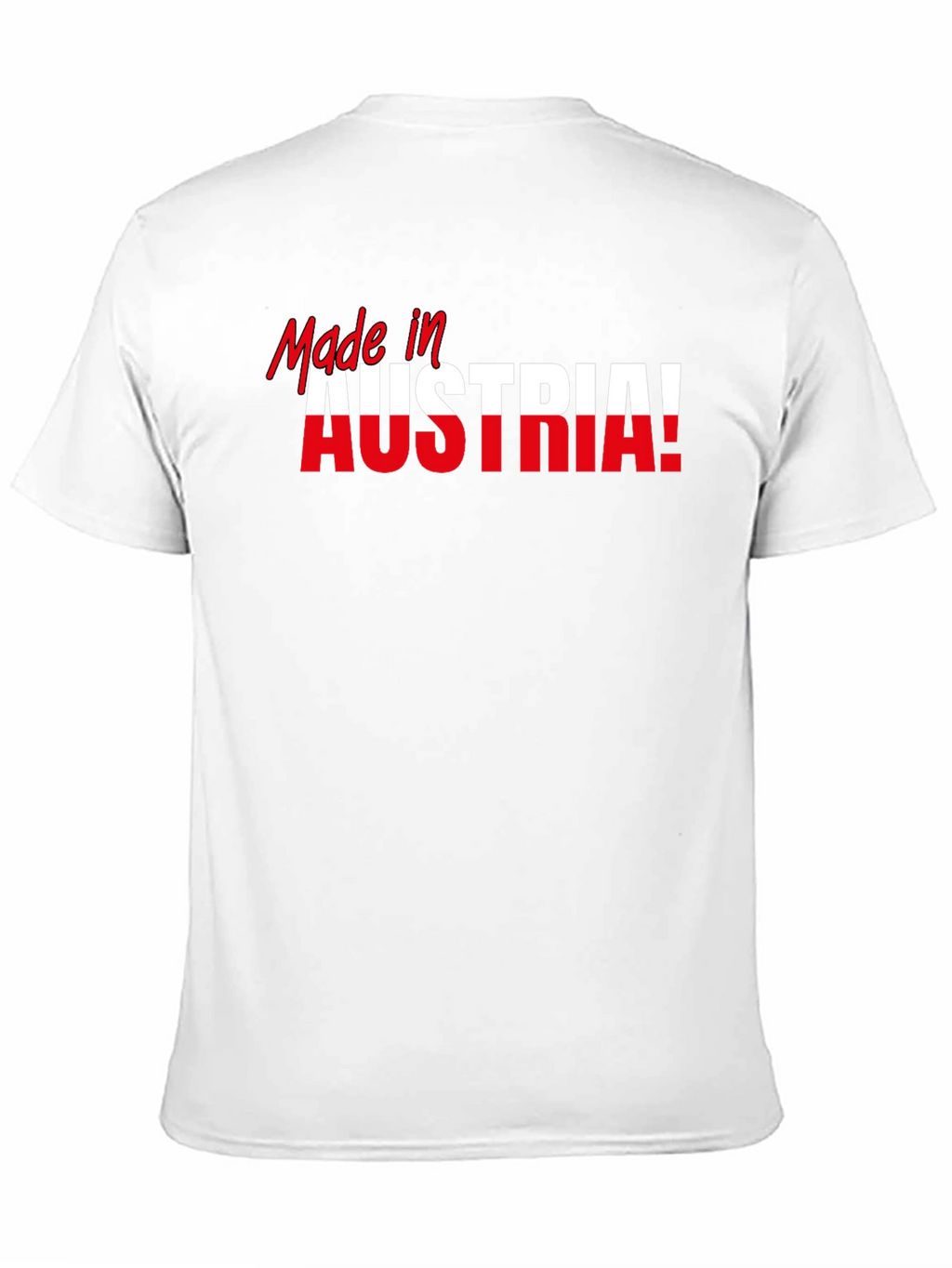 Made in Austria T-Shirt Black Cotton