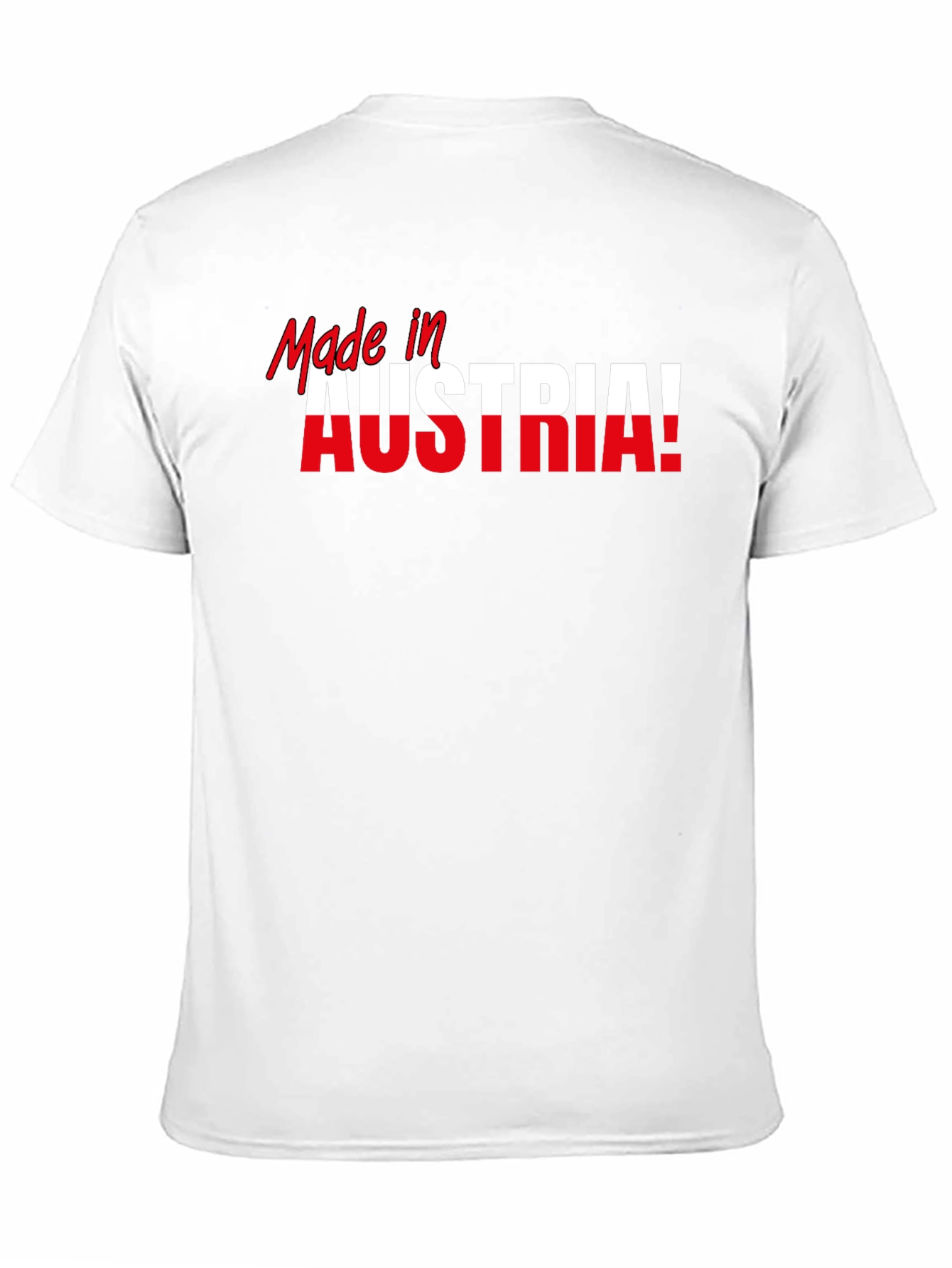 Made in Austria T-Shirt Black Cotton