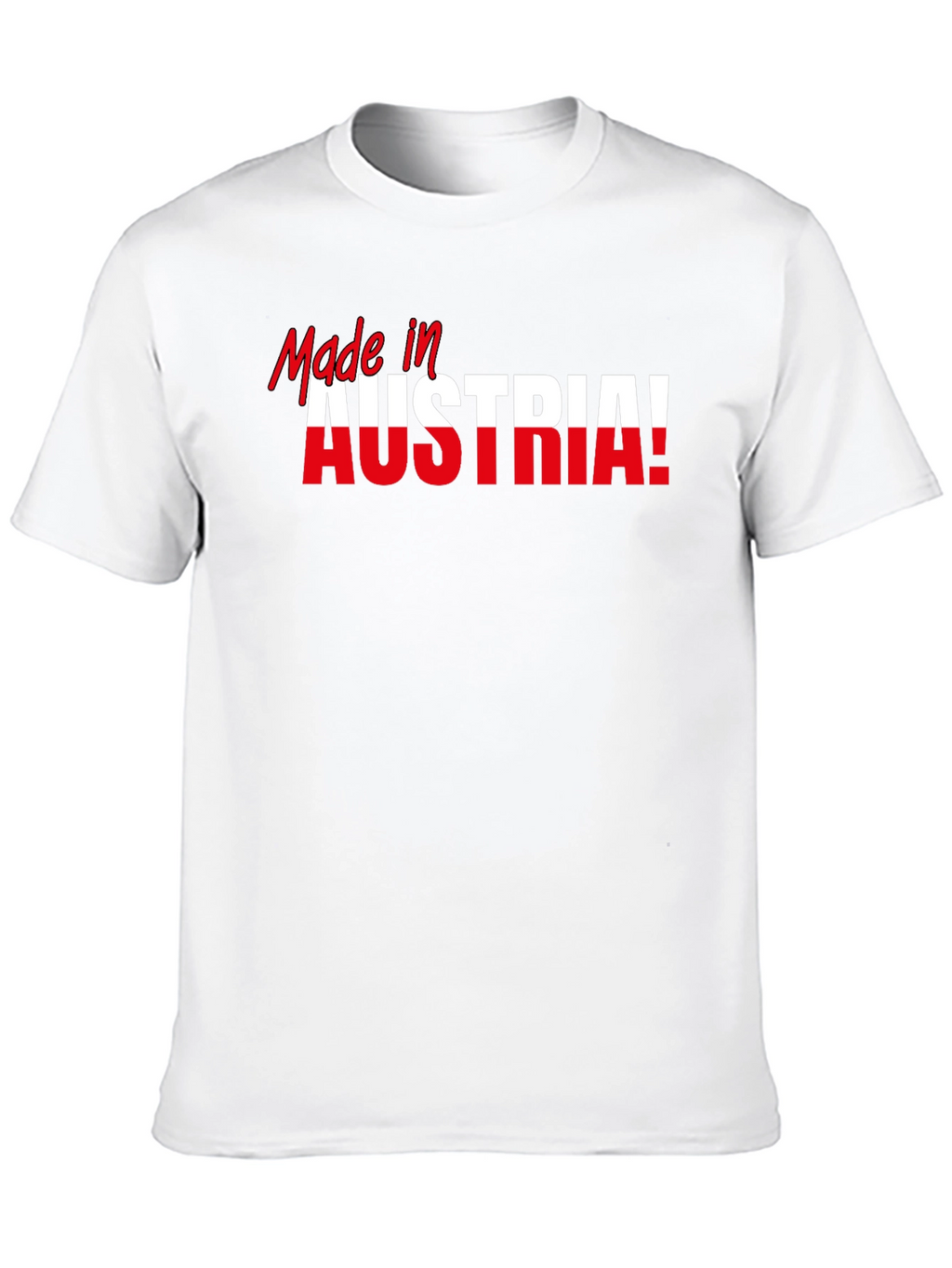 Made in Austria T-Shirt Black Cotton