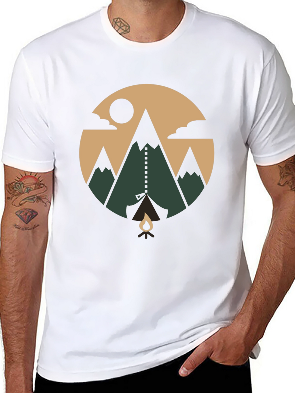Outdoor Adventure Graphic T-Shirt