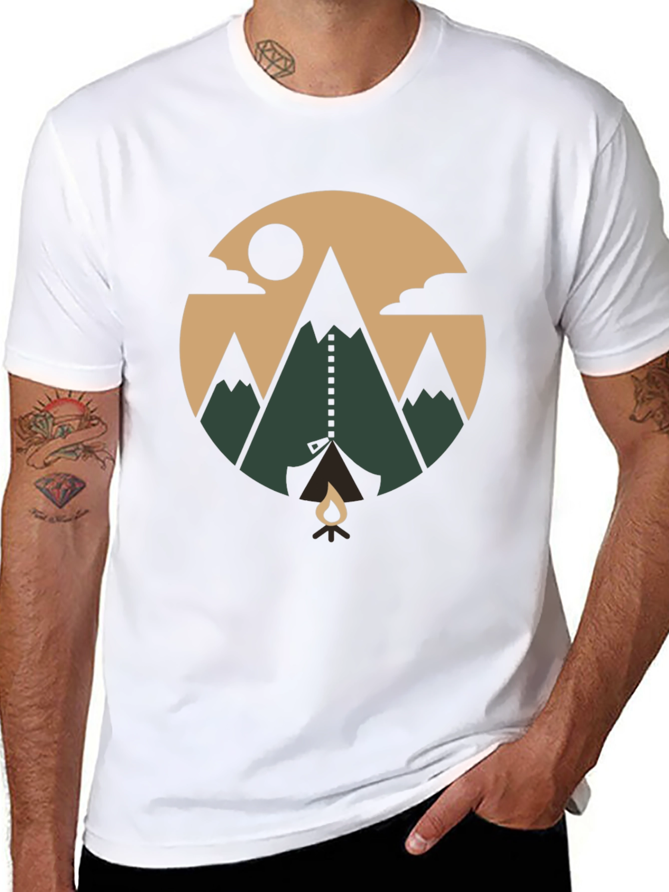 Outdoor Adventure Graphic T-Shirt