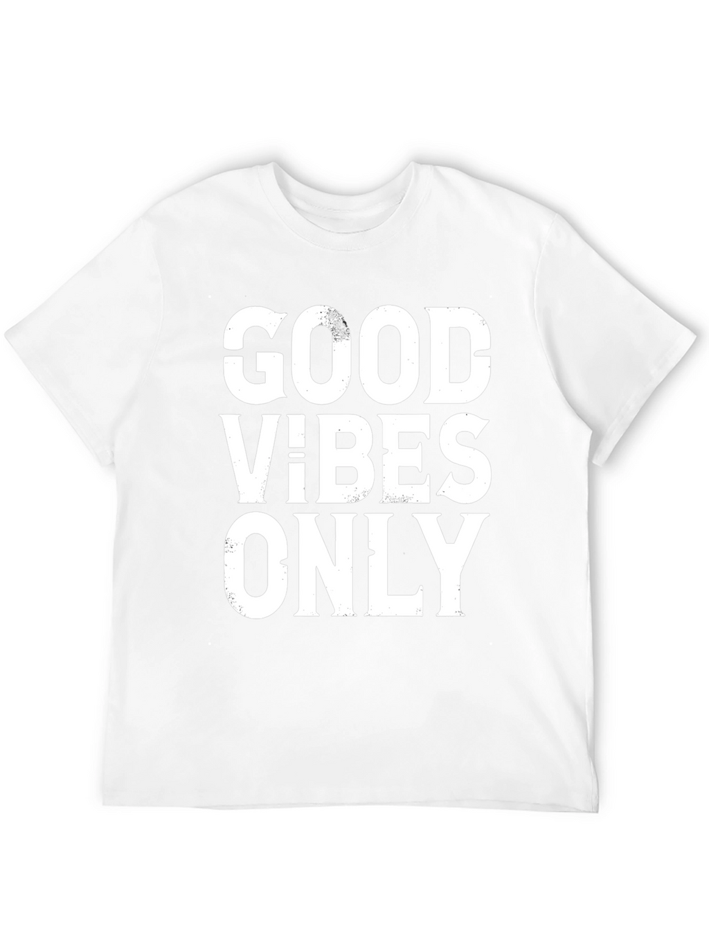 Good Vibes Only Black Graphic T-Shirt