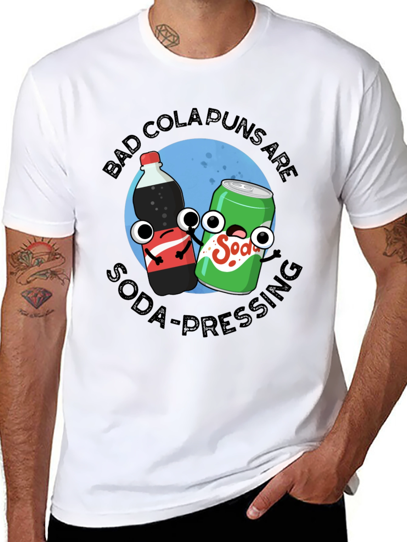 Bad Cola Puns Are Soda-Pressing T-Shirt