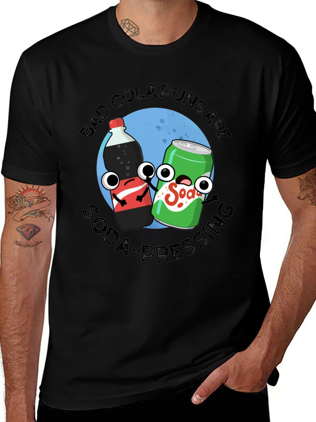 Bad Cola Puns Are Soda-Pressing T-Shirt